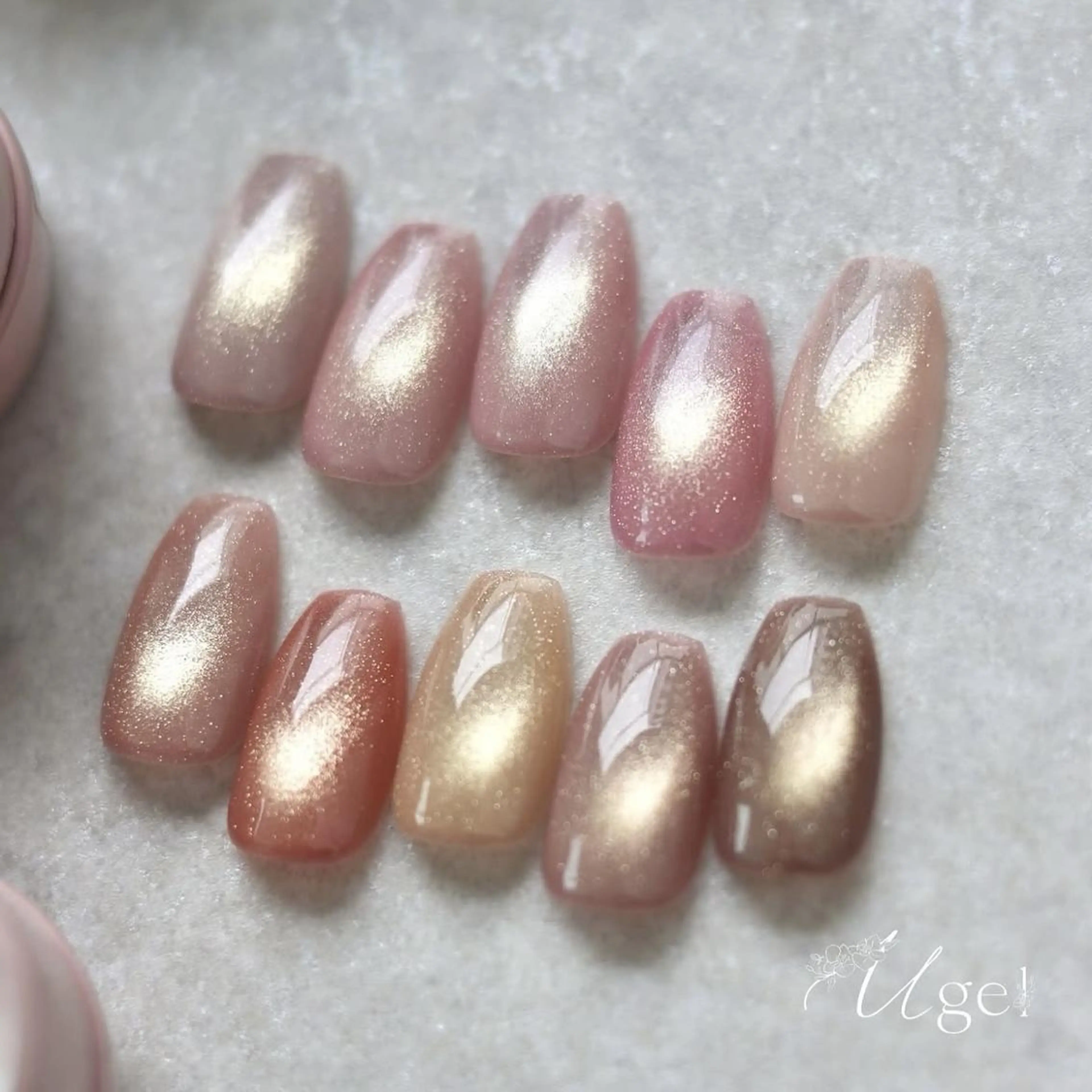 ネイル ﾜﾝﾎﾝ/長さだし ❤︎ruuのネイルデザイン