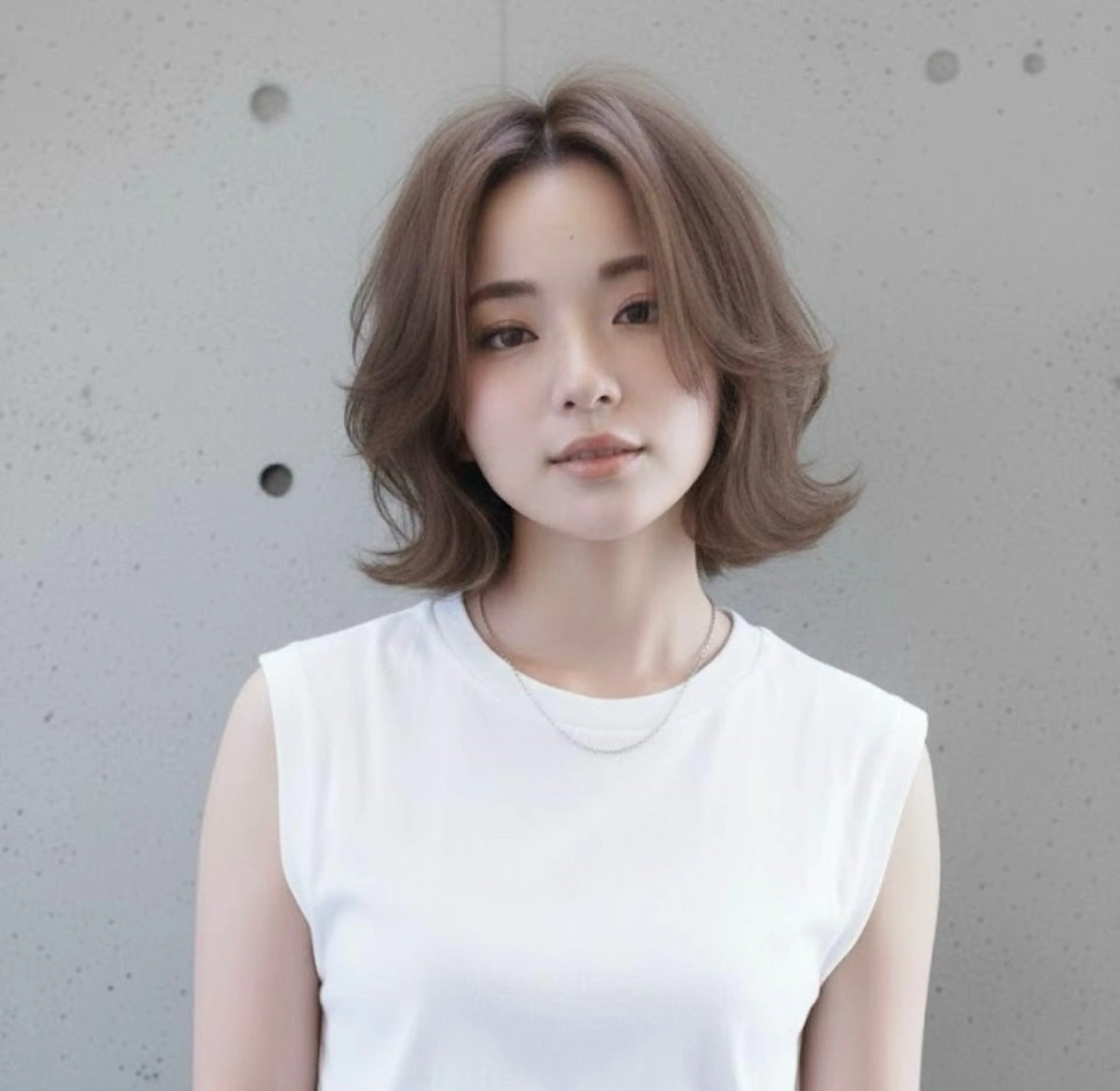 ミディアム ボブレイヤー ボブ レイヤーカット ヘアカラー 池袋/レイヤーカット /ブリーチ/YUTAのヘアスタイル