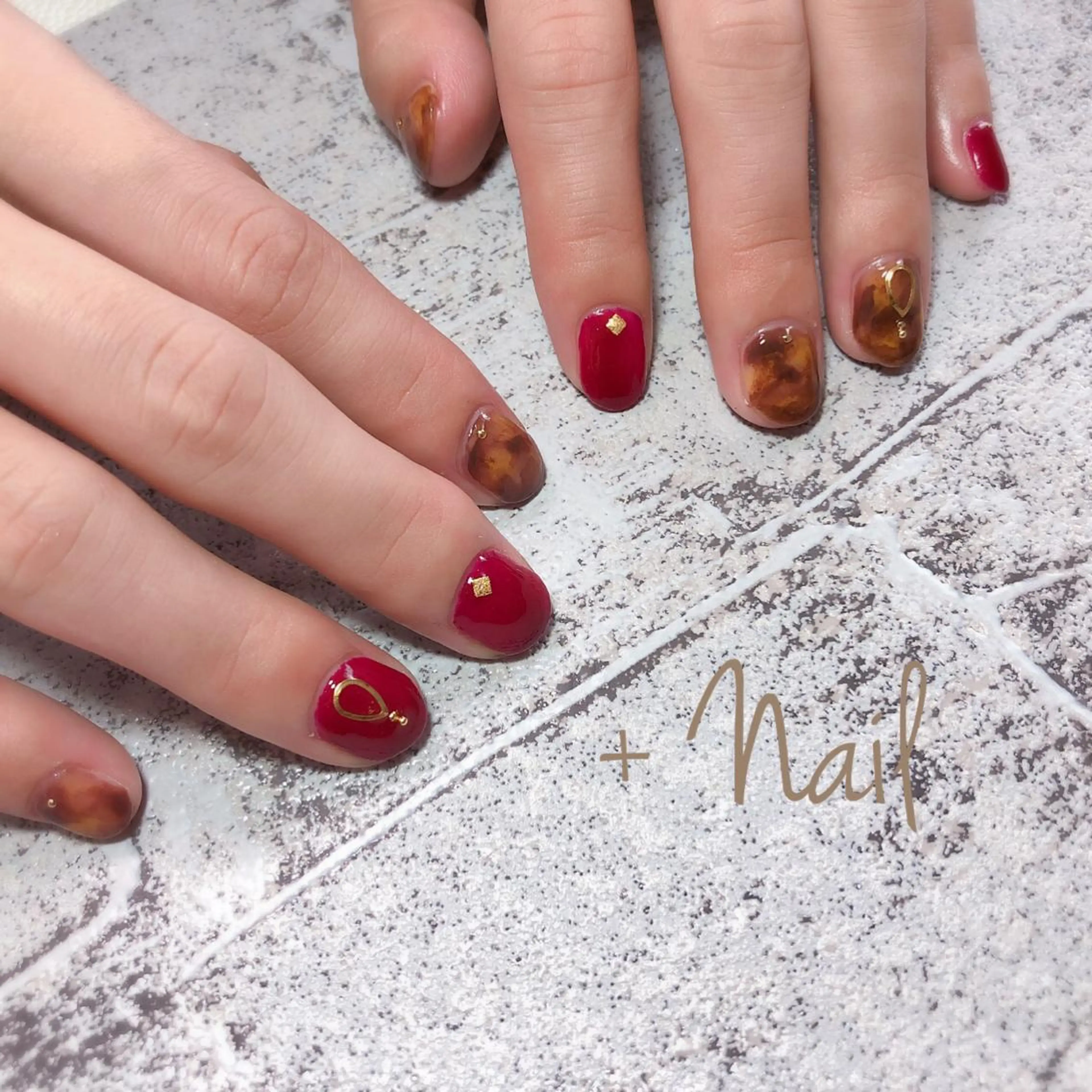 ネイル Aim* 深爪・自爪育成専門店のネイルデザイン