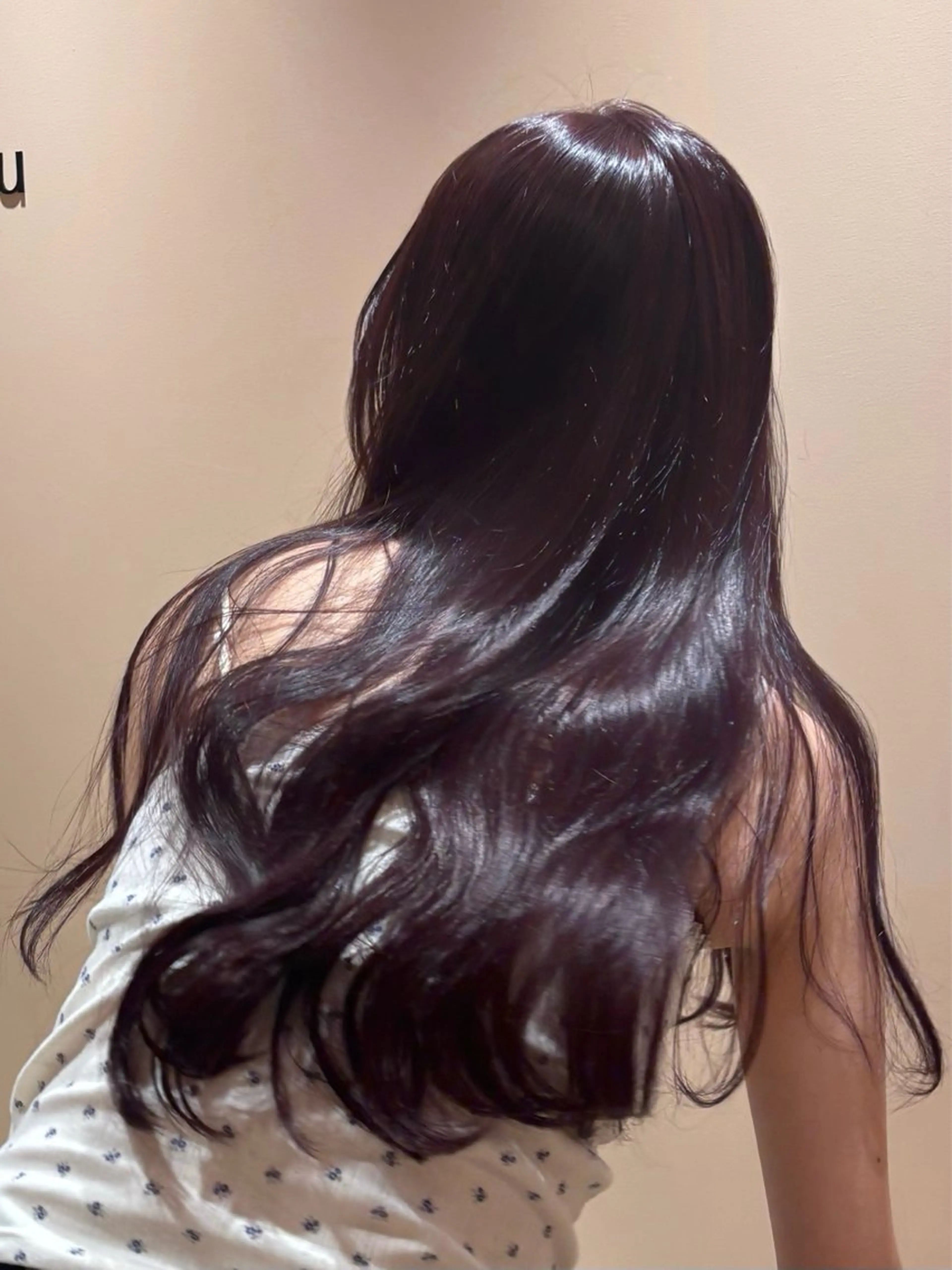 ロング 𝘬𝘢𝘳𝘪𝘯 . 𝘦𝘮𝘶のヘアスタイル