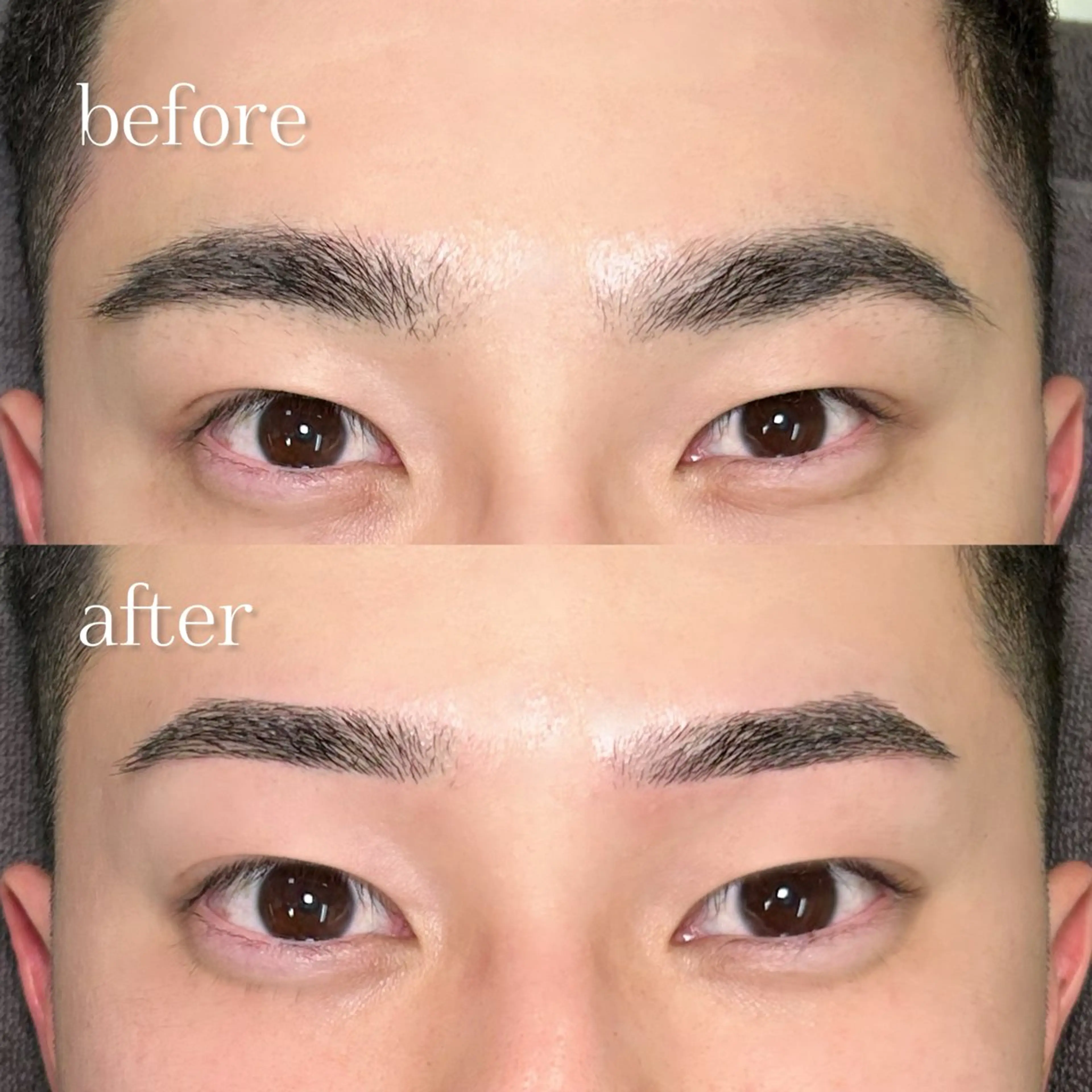 メンズ アイブロウ 眉毛ワックス脱毛 はるひ 🫧の眉毛・アイブロウイメージ