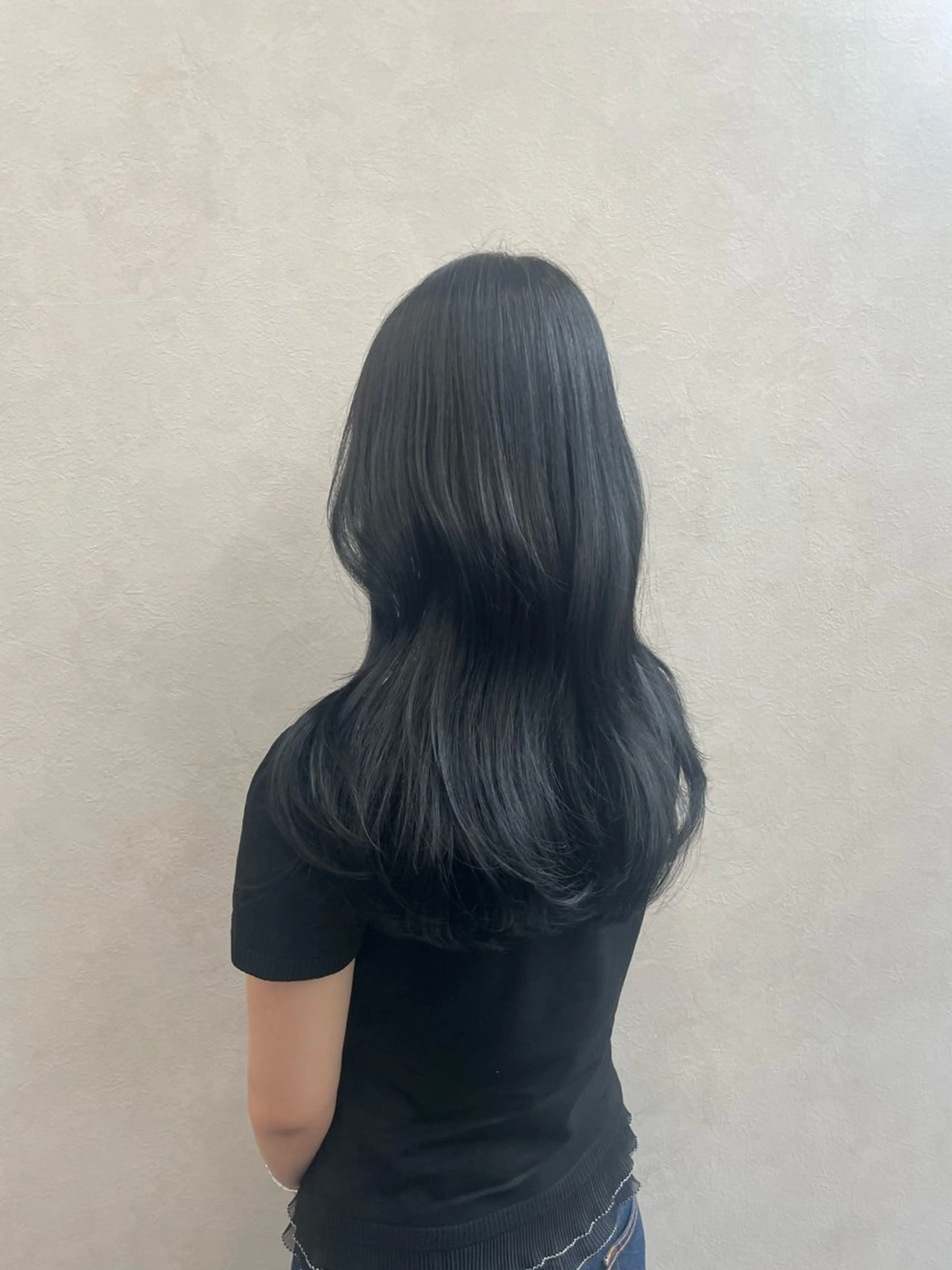 ロング カラー カット ヘアカラー トリートメント 🍐透明感カラー🍐 レイヤーカットのヘアスタイル