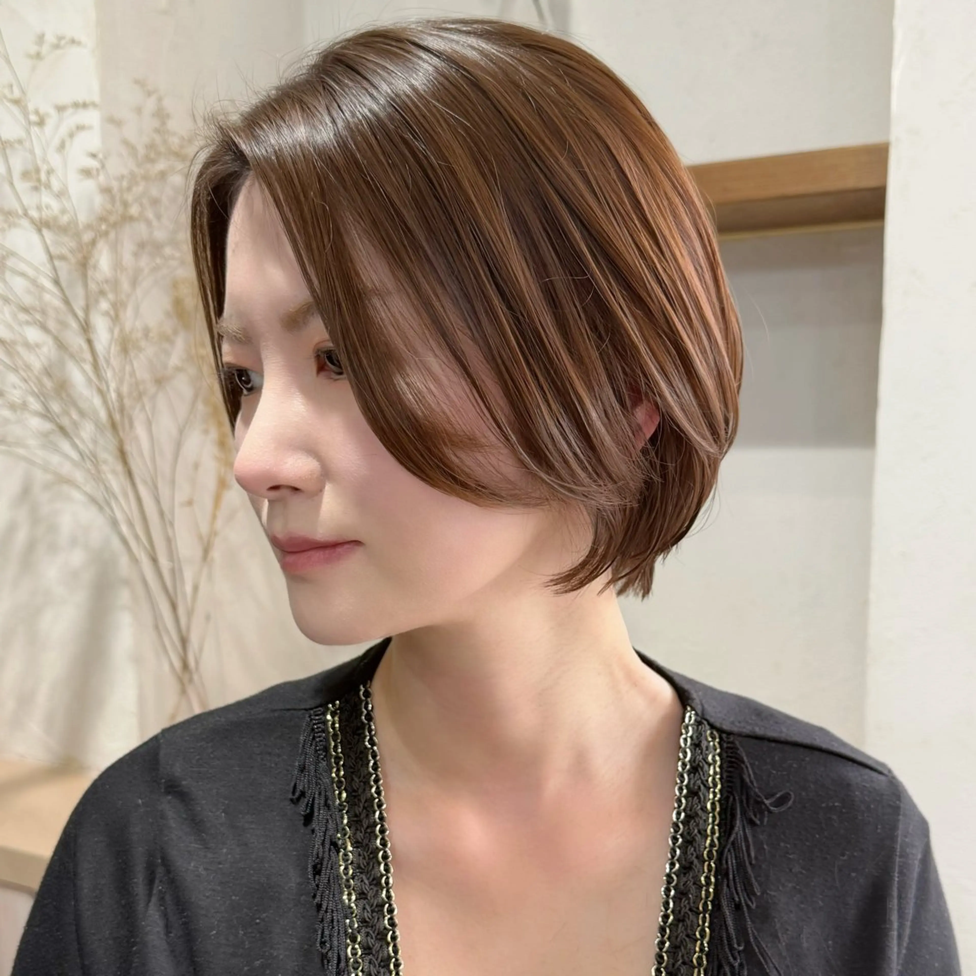 ショート カラー ブラウンカラー ナチュラルブラウン カット ヘアカラー トリートメント 🌿calm🌿似合 わせ💐齋藤なな💐のその他イメージ