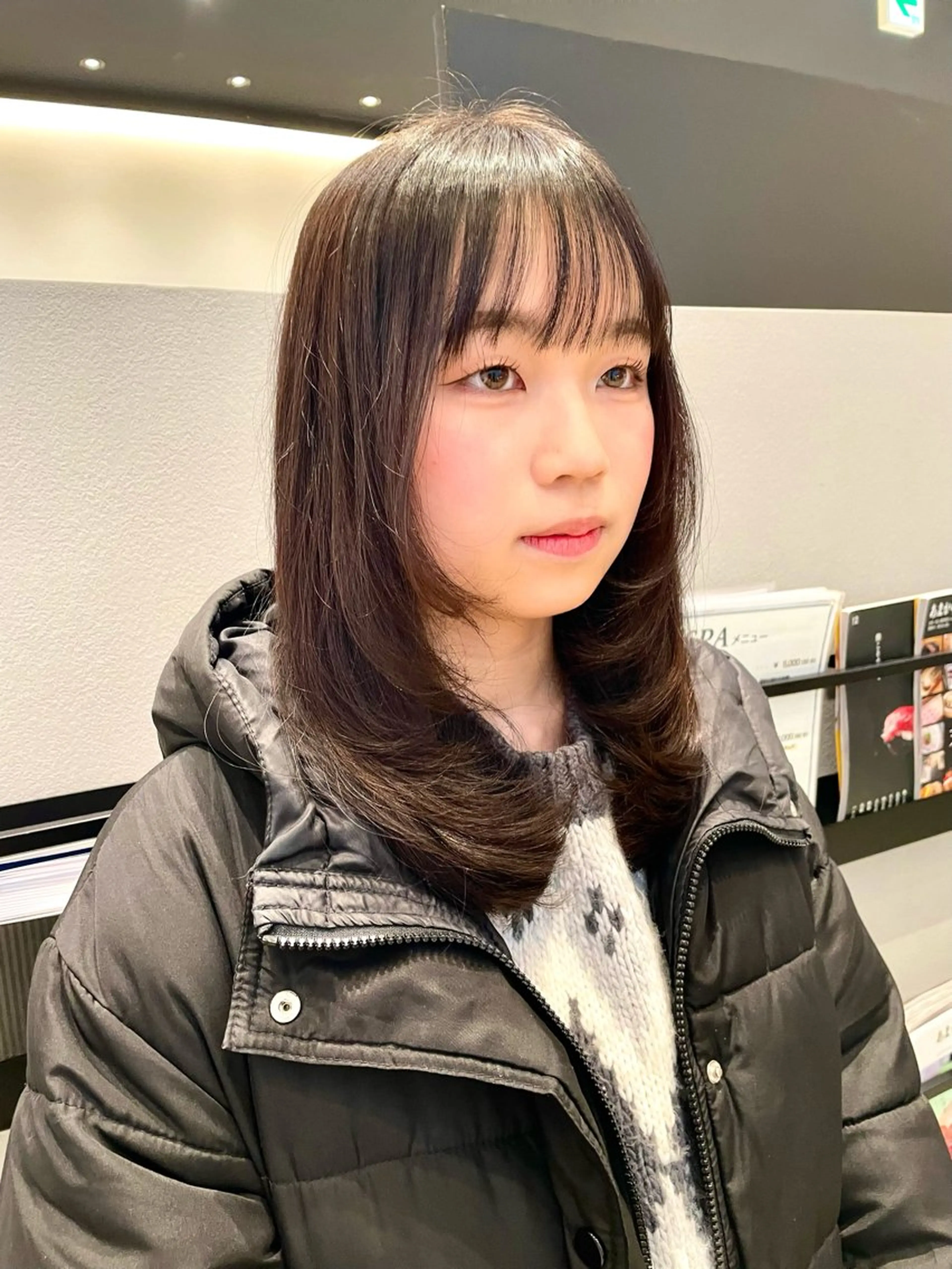 ロング レイヤーカット シャギー BELLA/天王寺/ 似合わせ/木浦心のヘアスタイル