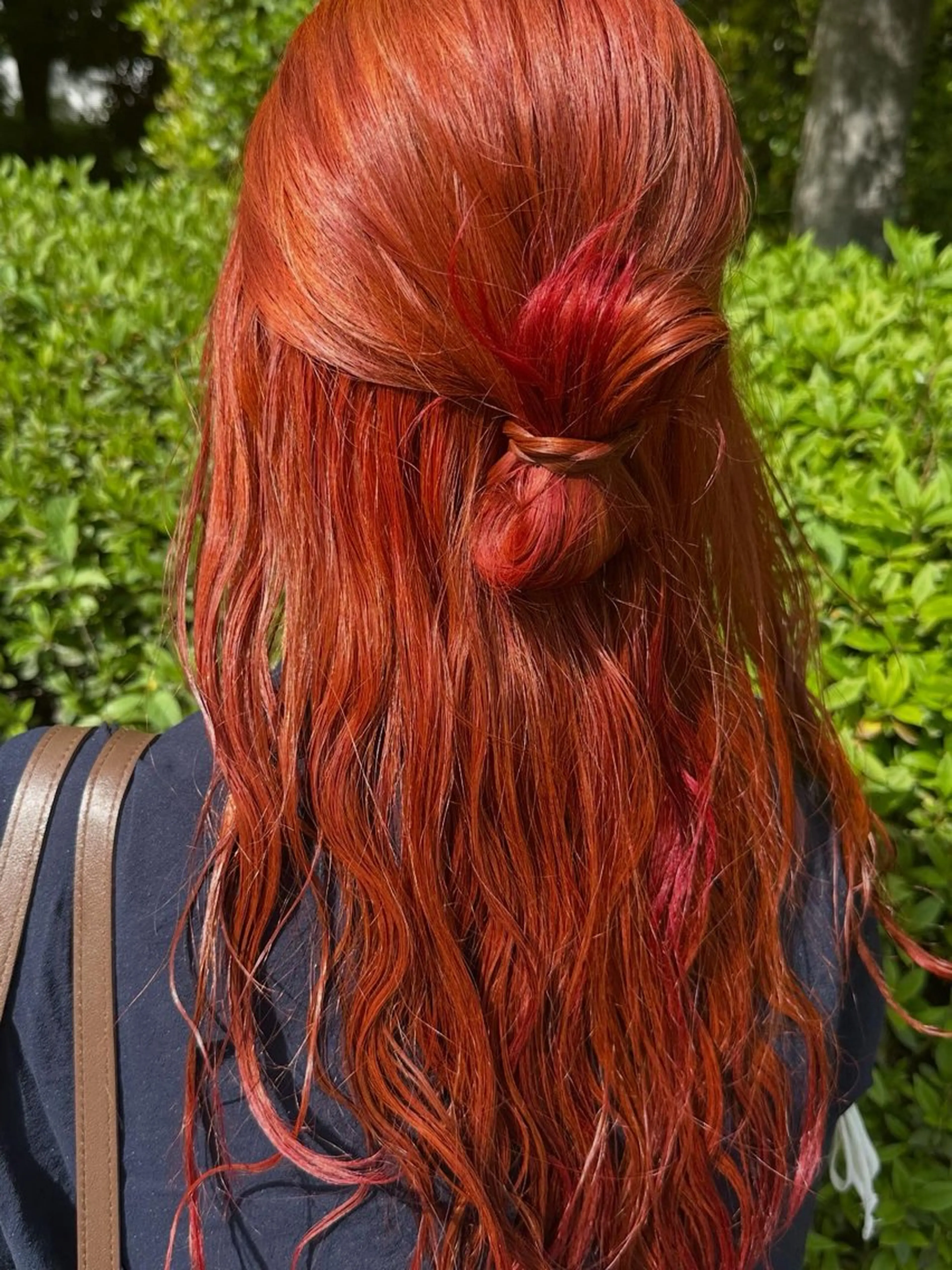 カラー ブリーチ ブリーチなしカラー ヘアカラー 艶髪/ブリーチなし Wカラー🌺yuiのヘアスタイル