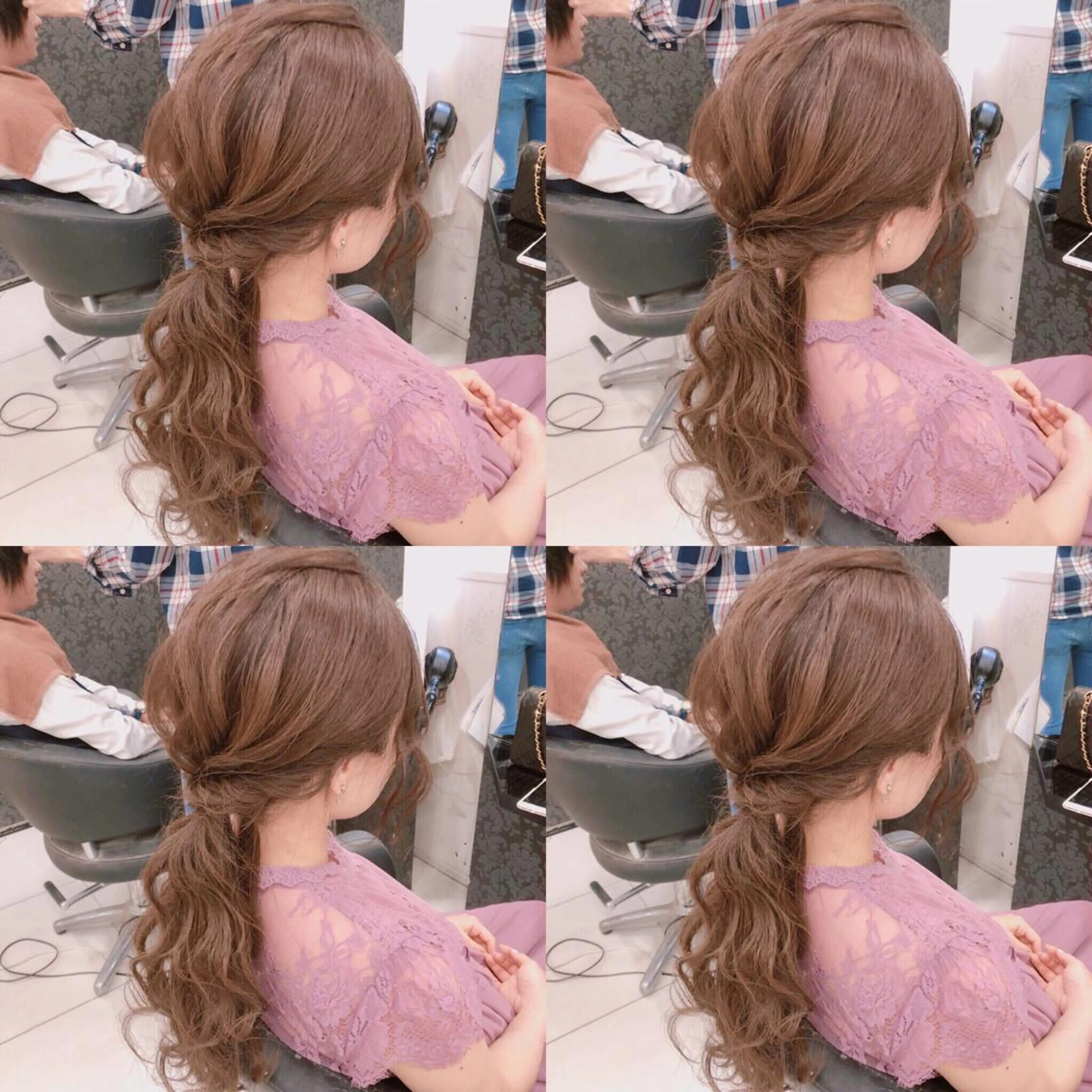 ロング ヘアアレンジ ヘアセット 🌷MAYU 🌷のヘアスタイル