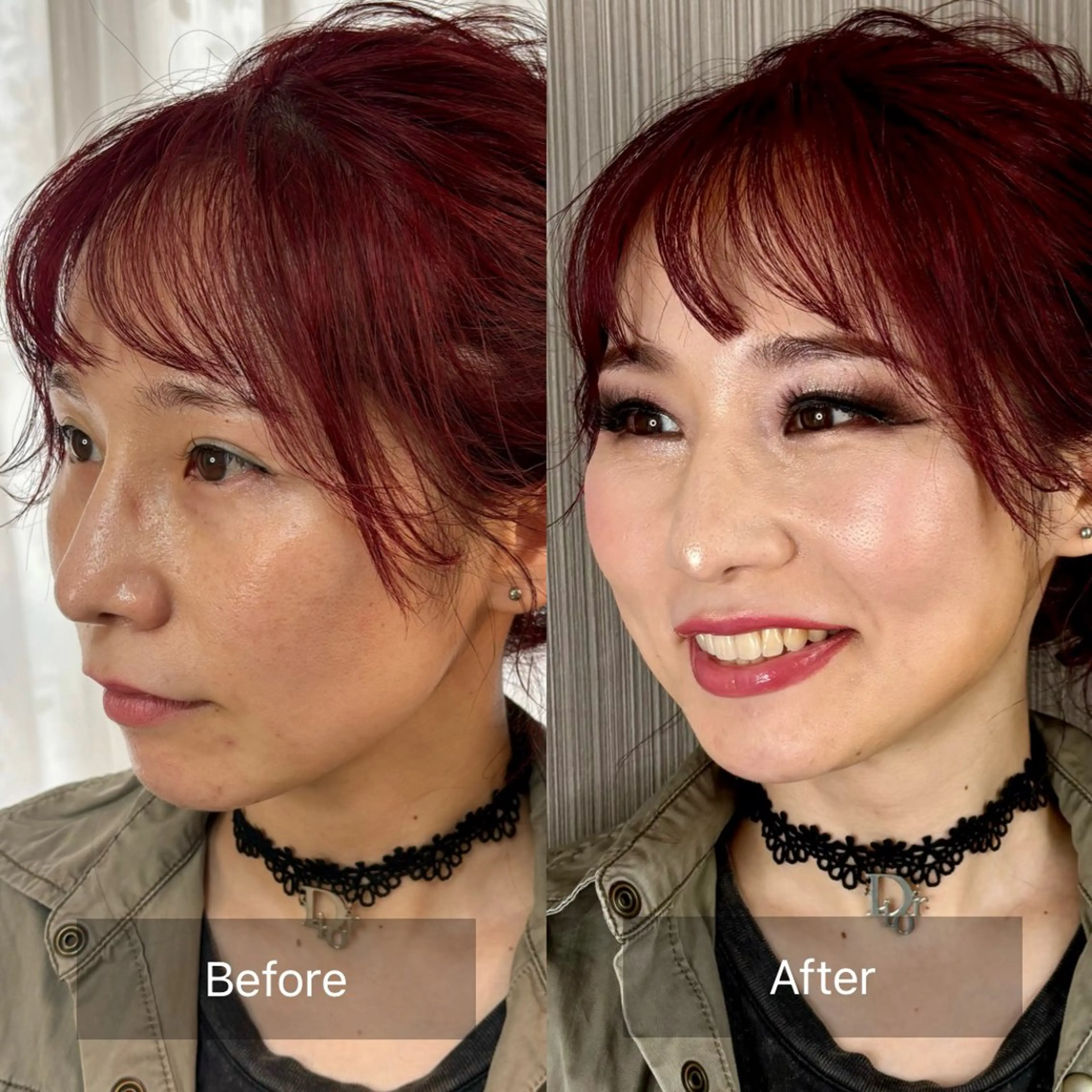 ステージ用メイクアップの写真