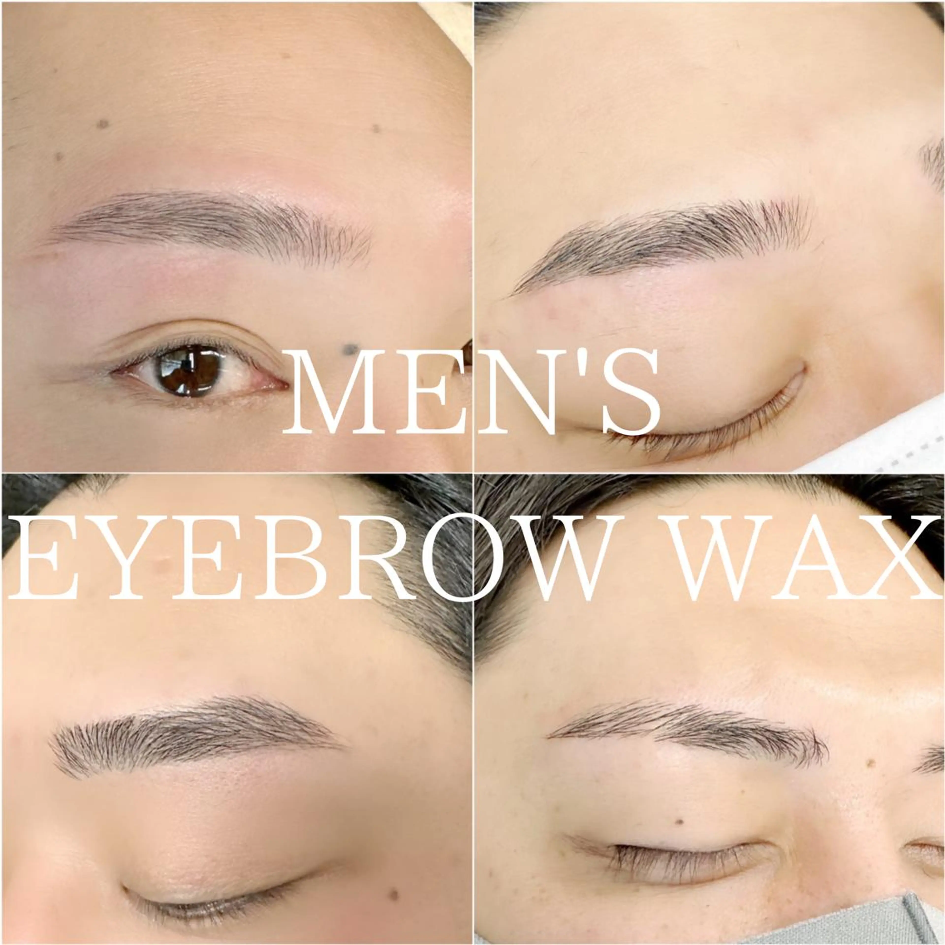 メンズ アイブロウ ワックス脱毛 眉カット その他(アイブロウ) Beauty Salon Moana所属・まつ毛と眉毛♥ ゆうか✨のマツエク・マツパデザイン
