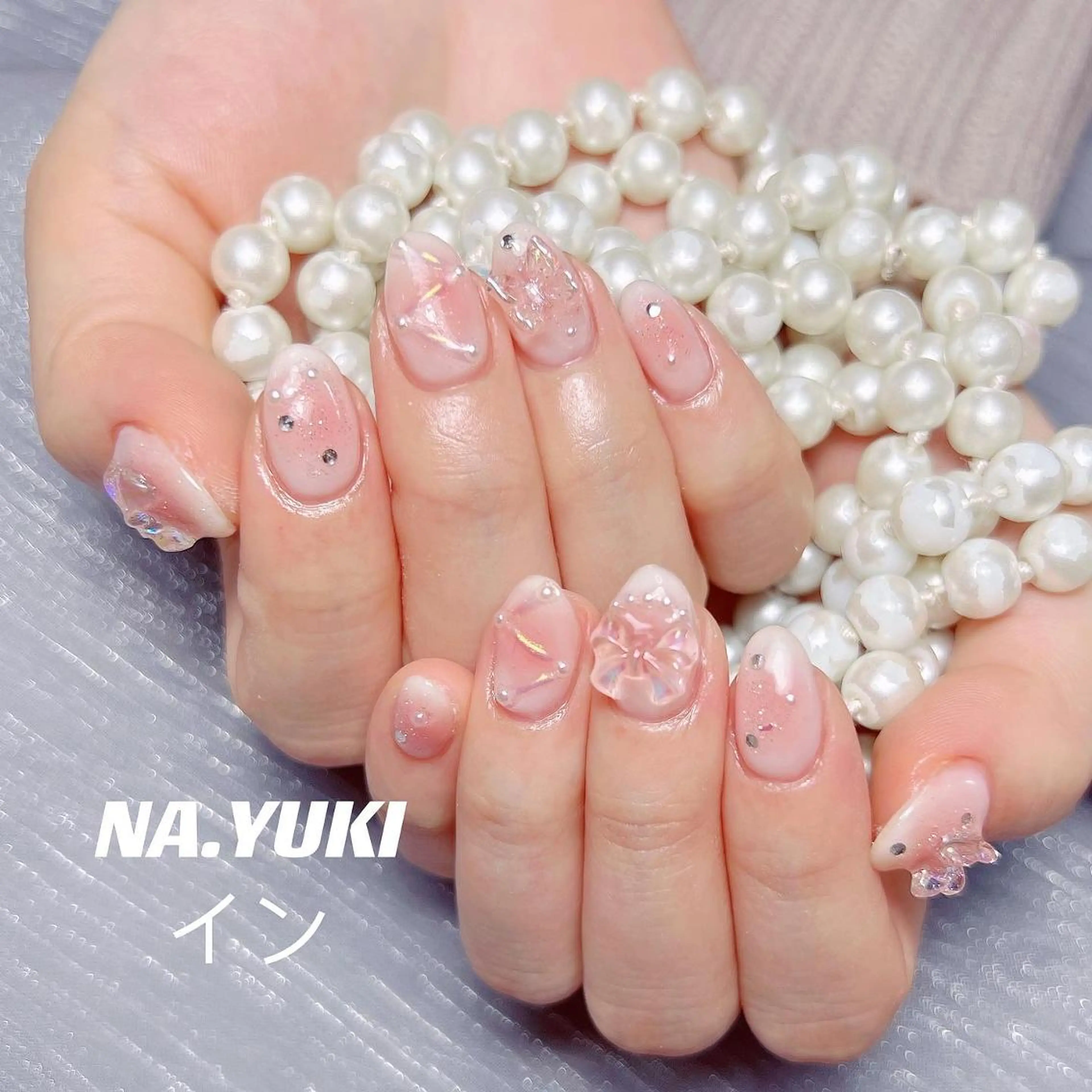 ネイル ハンドネイル ハンドケア 🎀 moo~ 🎀のネイルデザイン