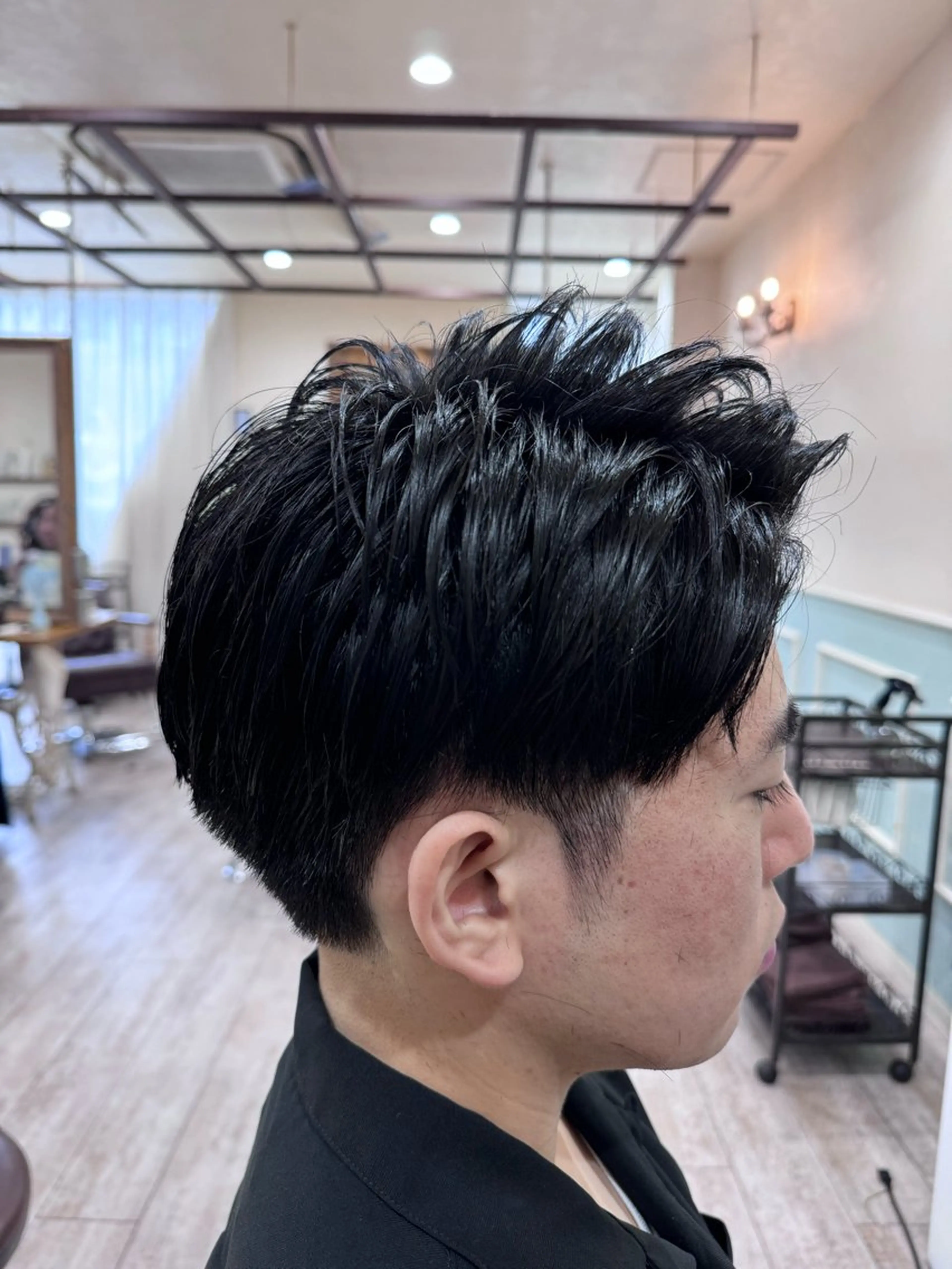 メンズ ビジネス カット トリートメント ヘッドスパ 新越谷noble店長 松本拓也▶◀*.のヘアスタイル