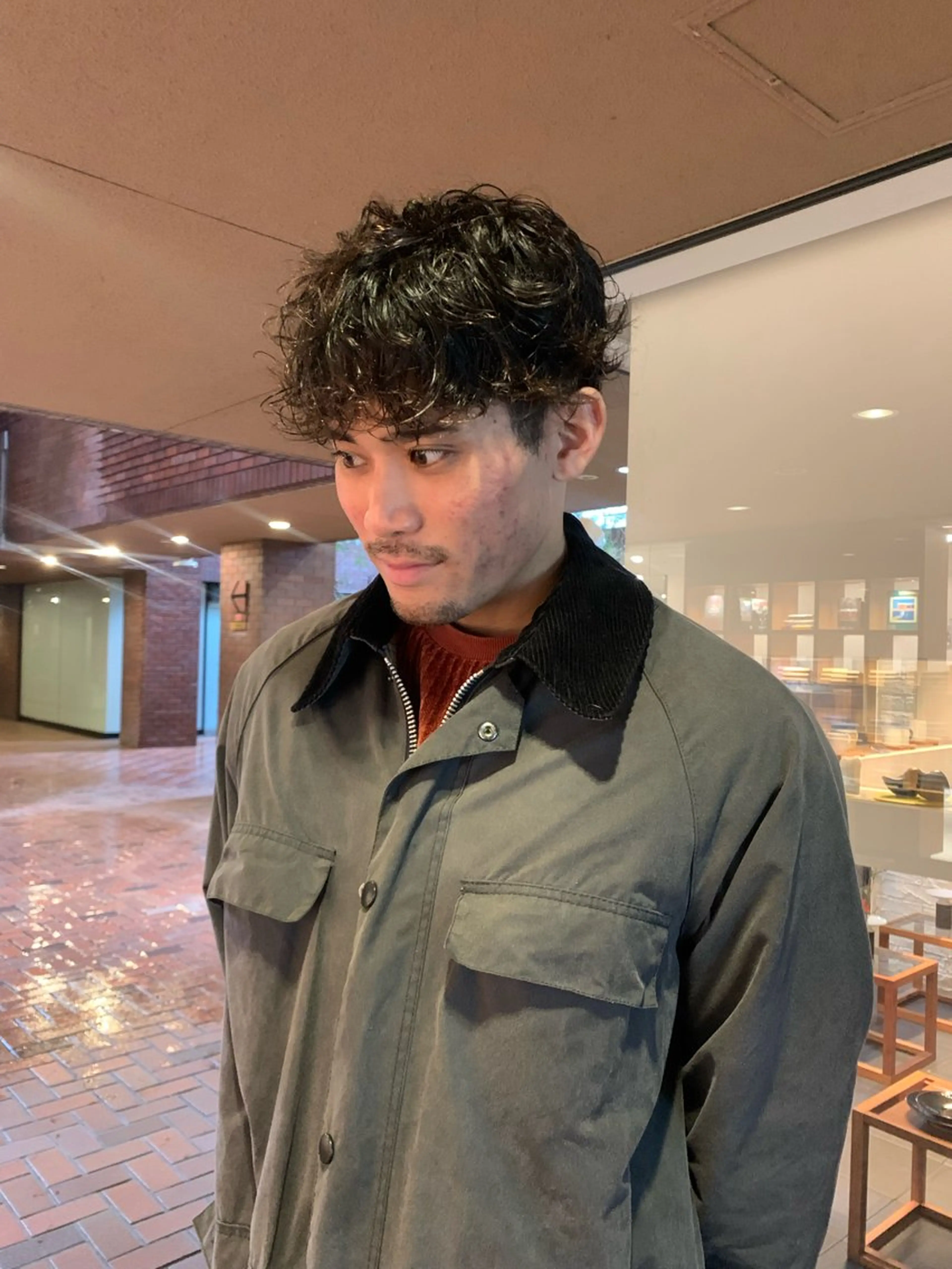 パーマ メンズ ハッシュカット/ MAYAのヘアスタイル