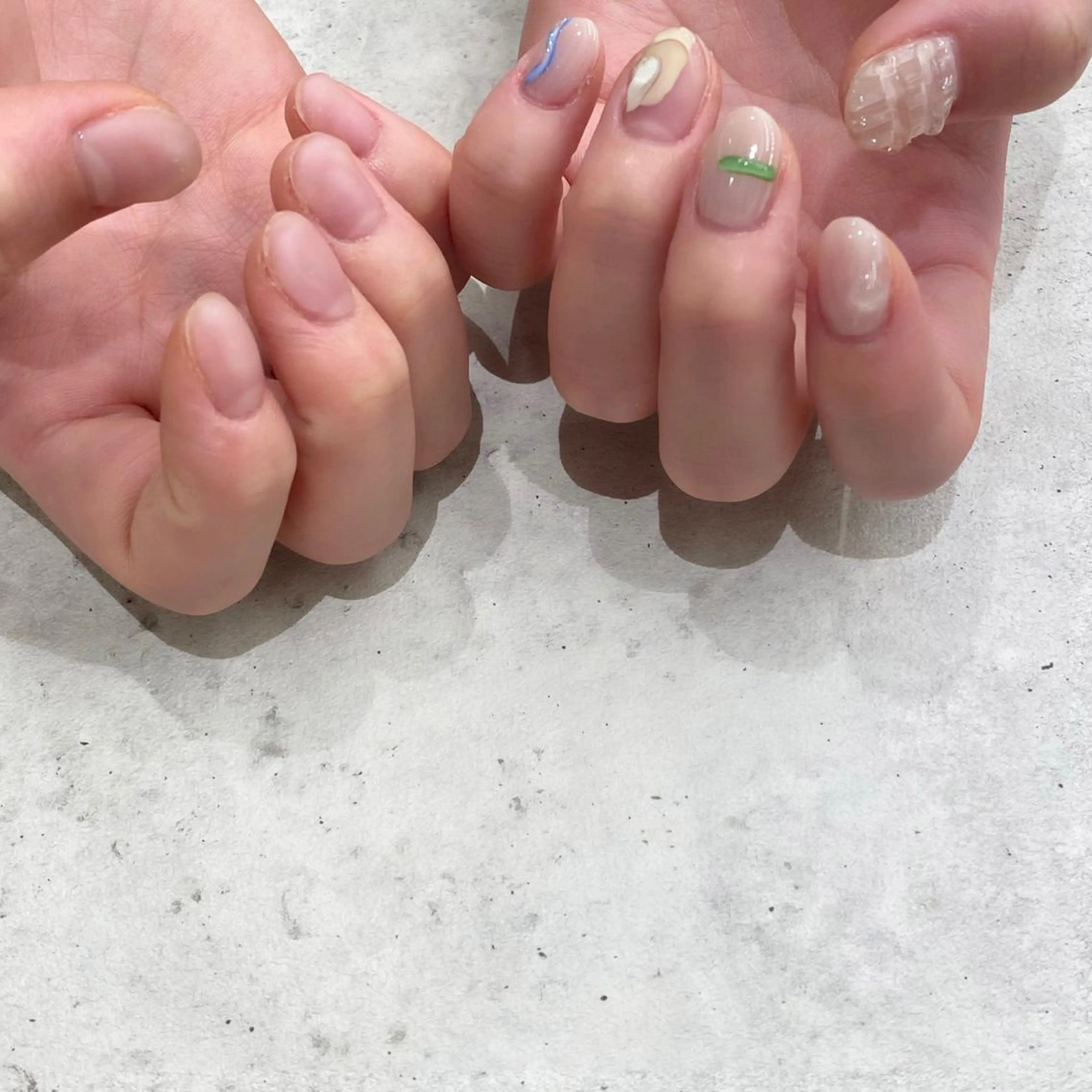 ネイル ハンドネイル Yuriko Omi パラジェル/渋谷のネイルデザイン