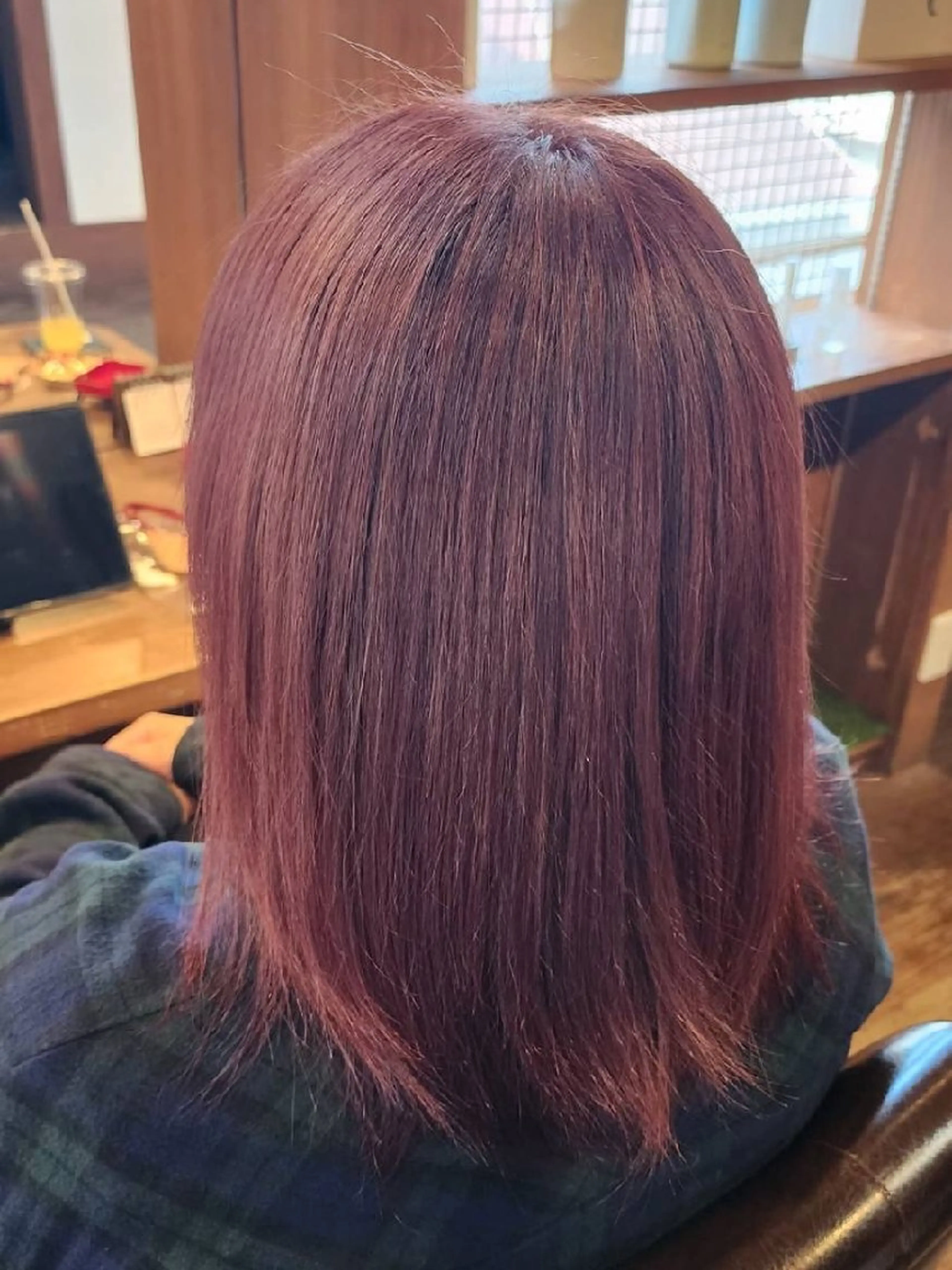 ミディアム 髪質改善 トリートメント Sourire小倉店所属・Sourire小倉店 岡野のヘアスタイル