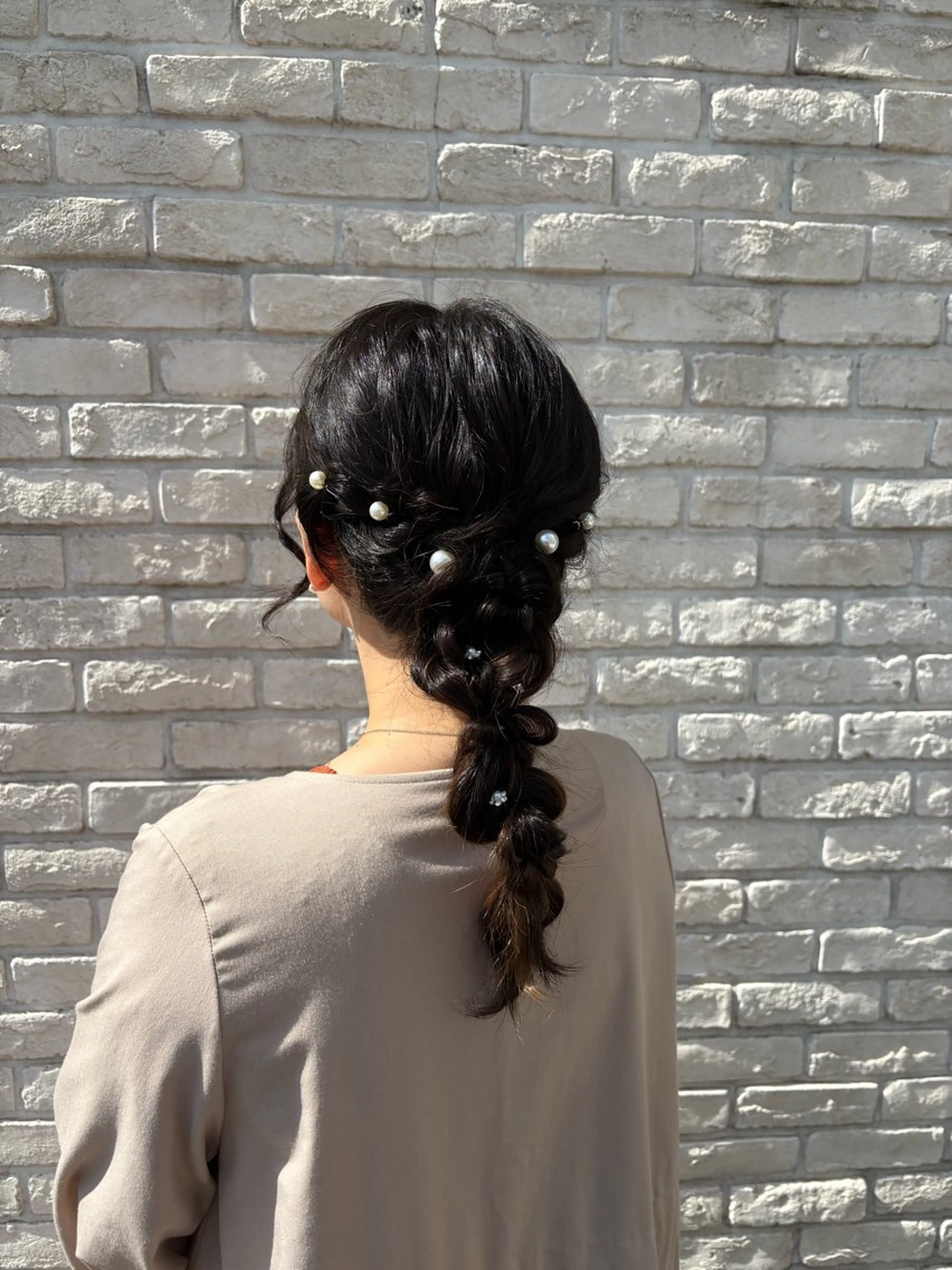 ミディアム ヘアセット ☀️個性派/横浜パ ーマ/暖色/ミミのヘアスタイル