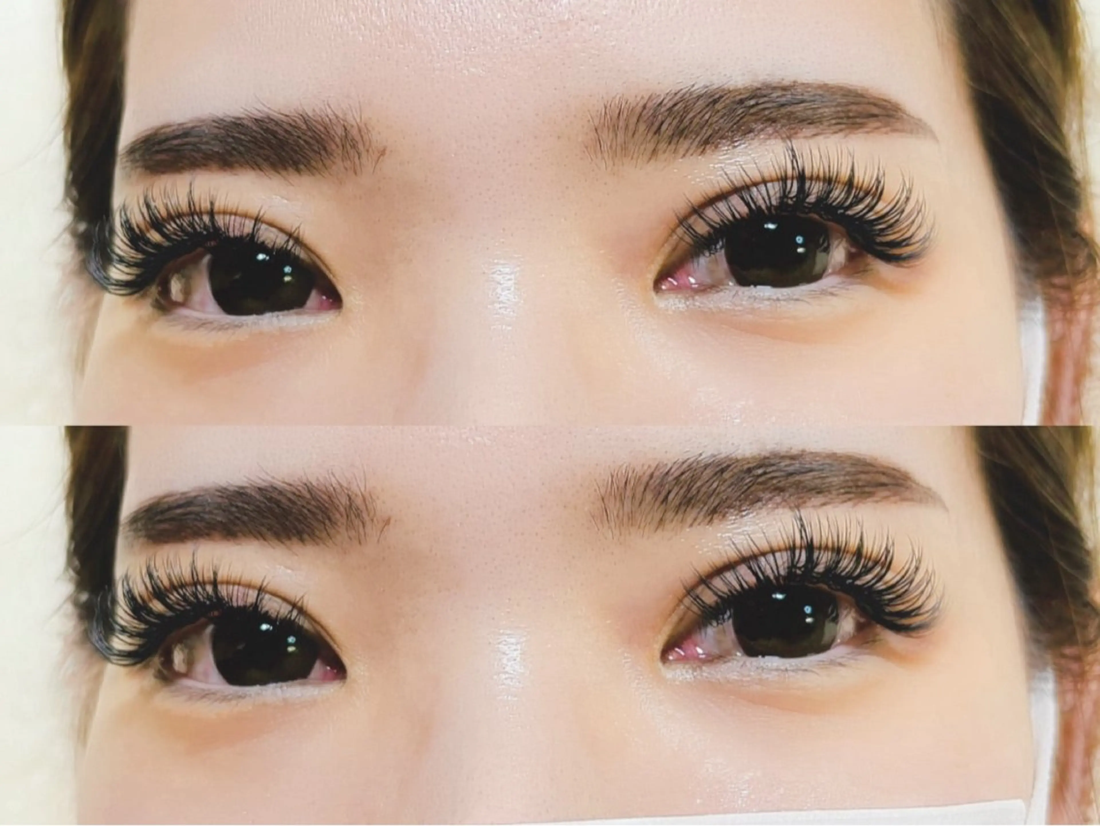 マツエク・マツパ 付け放題 バインドロック 束感まつ毛 フラットラッシュ パリジェンヌラッシュリフト マツエク オーロラ所属・AURORA RINAのマツエク・マツパデザイン