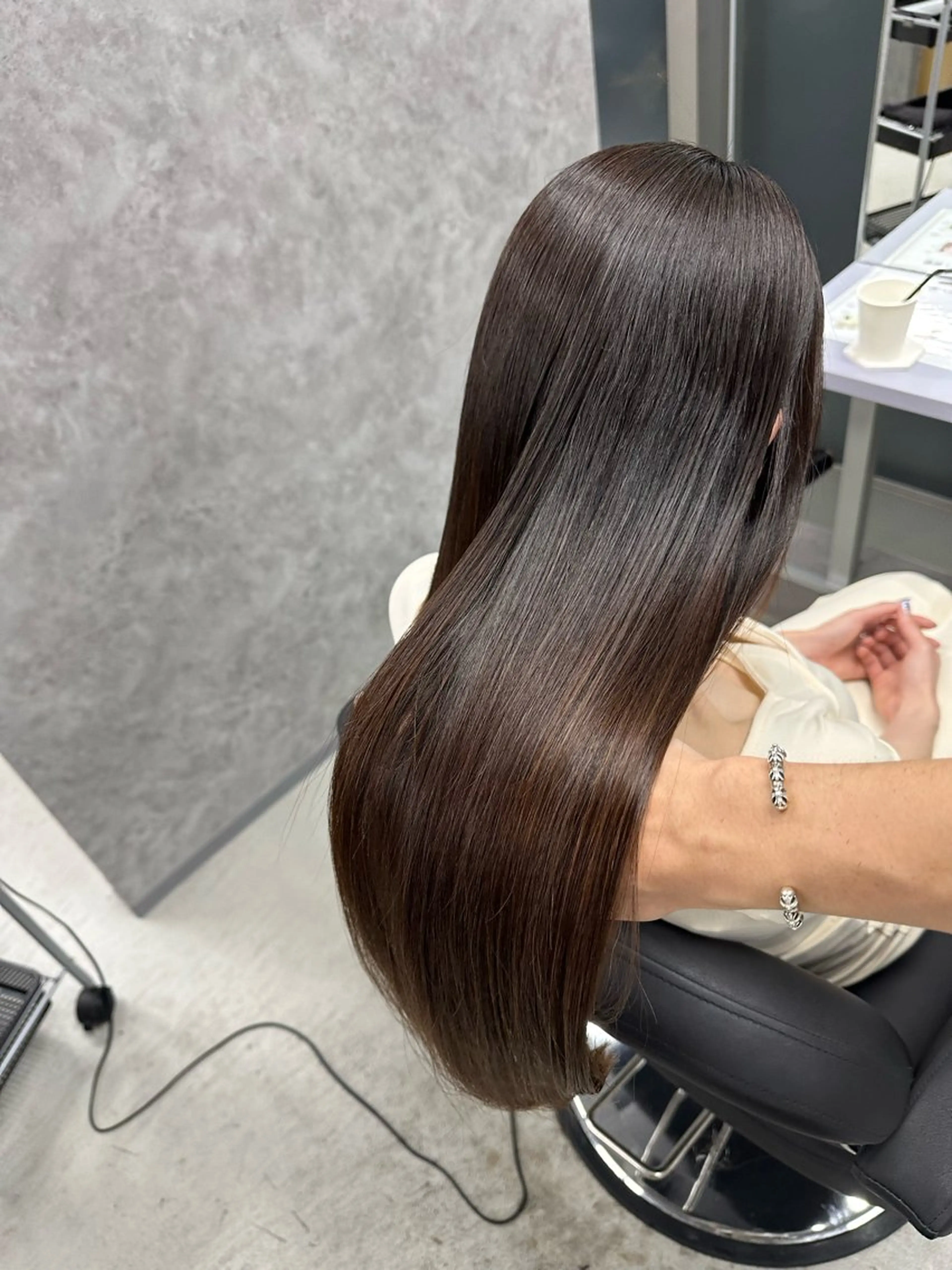 ロング 髪質改善 トリートメント 酸熱トリートメント カット トリートメント Forest. -髪質改善-のヘアスタイル