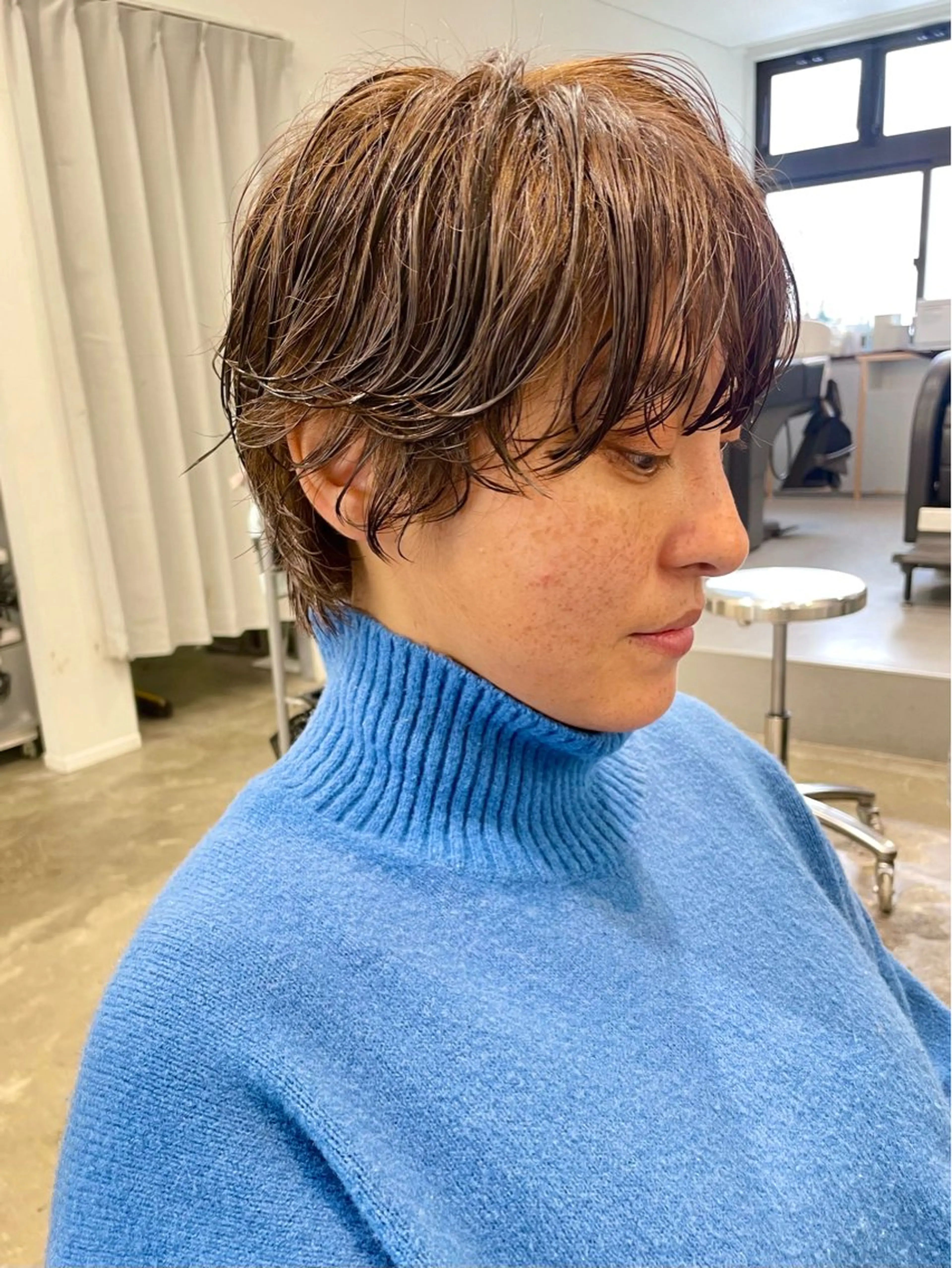 ショート パーマ pole所属・【pole】 minaのヘアスタイル