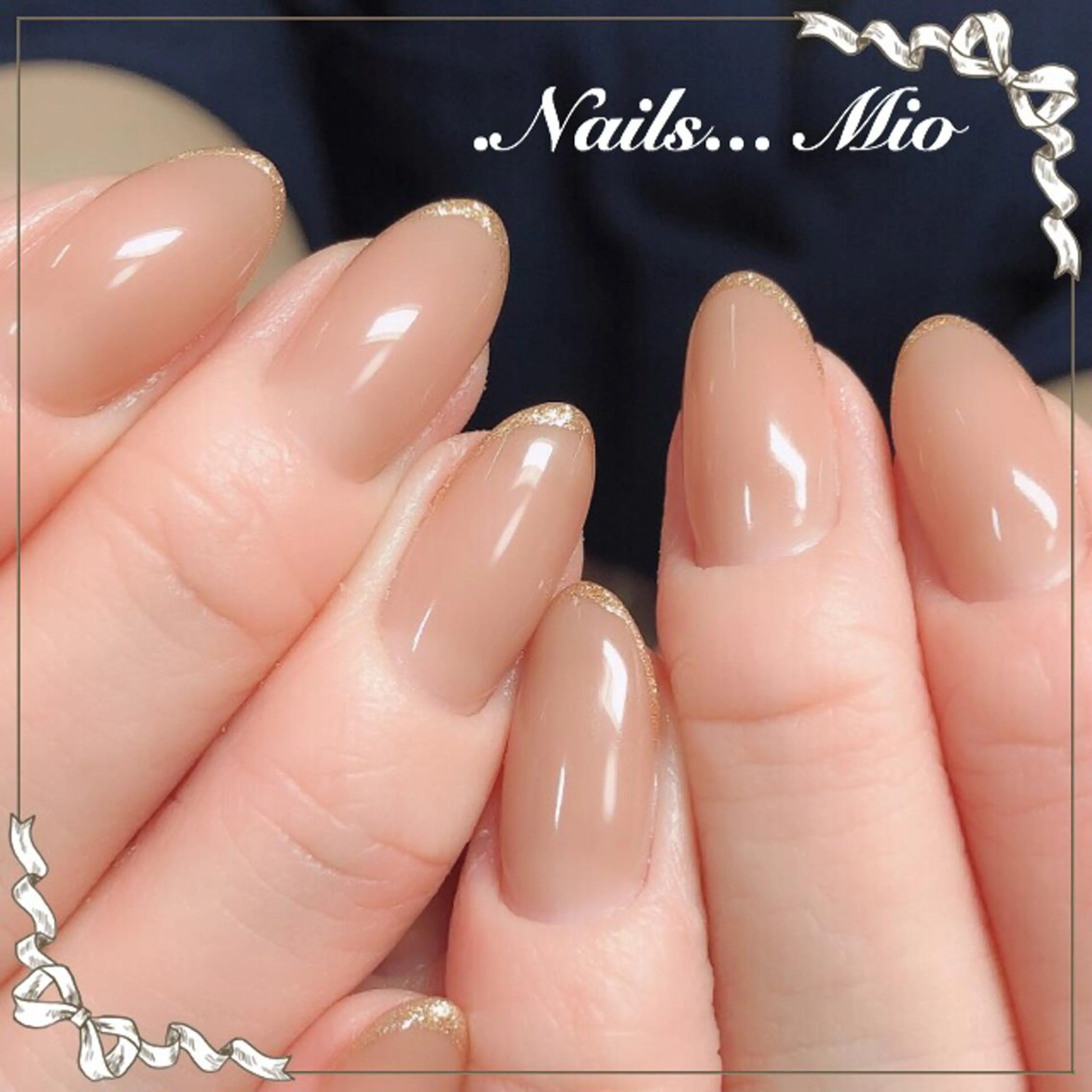ネイル フレンチネイル .Nails Mio 赤羽西ネイルサロンのネイルデザイン