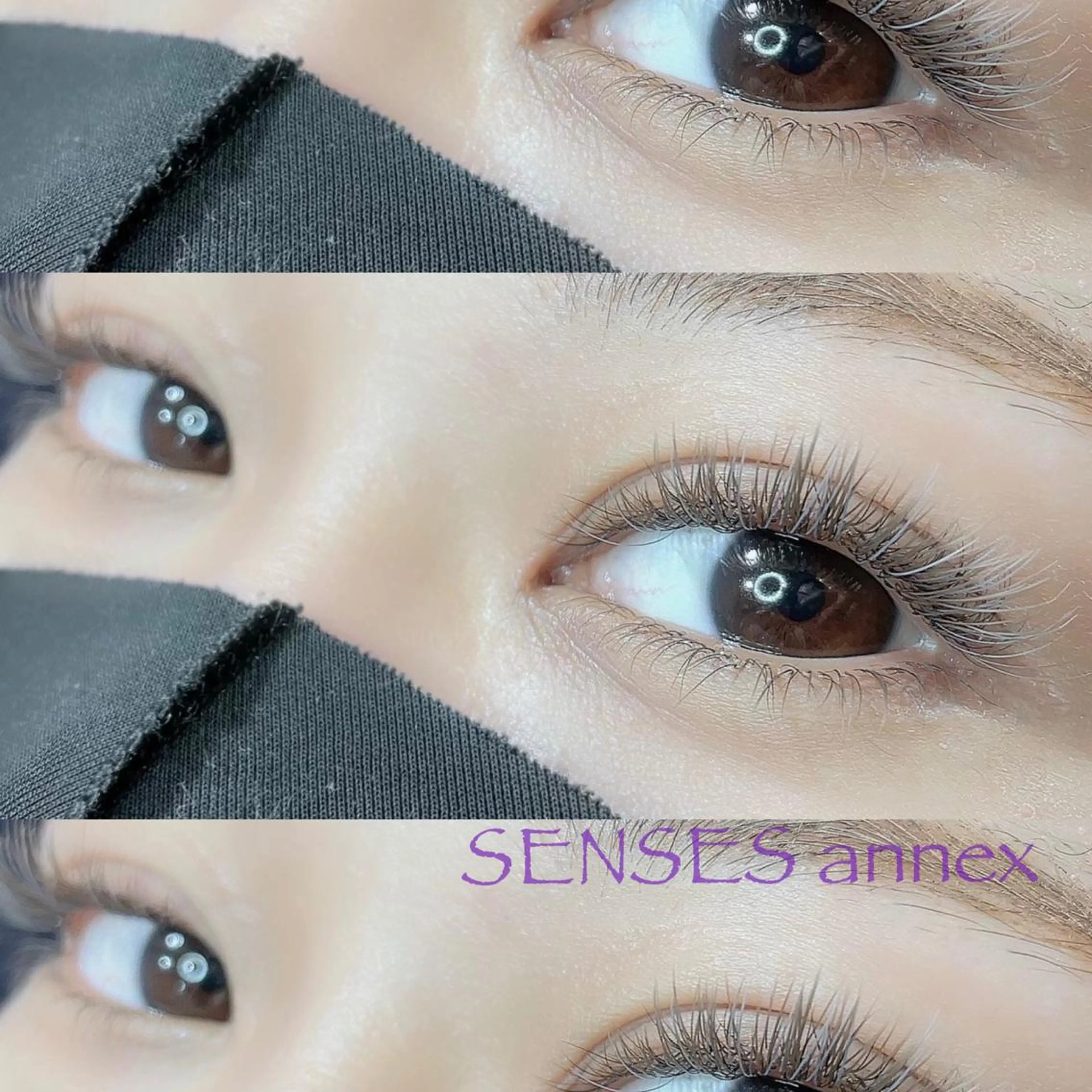 マツエク・マツパ マツエク SENSES_ WAKAのマツエク・マツパデザイン