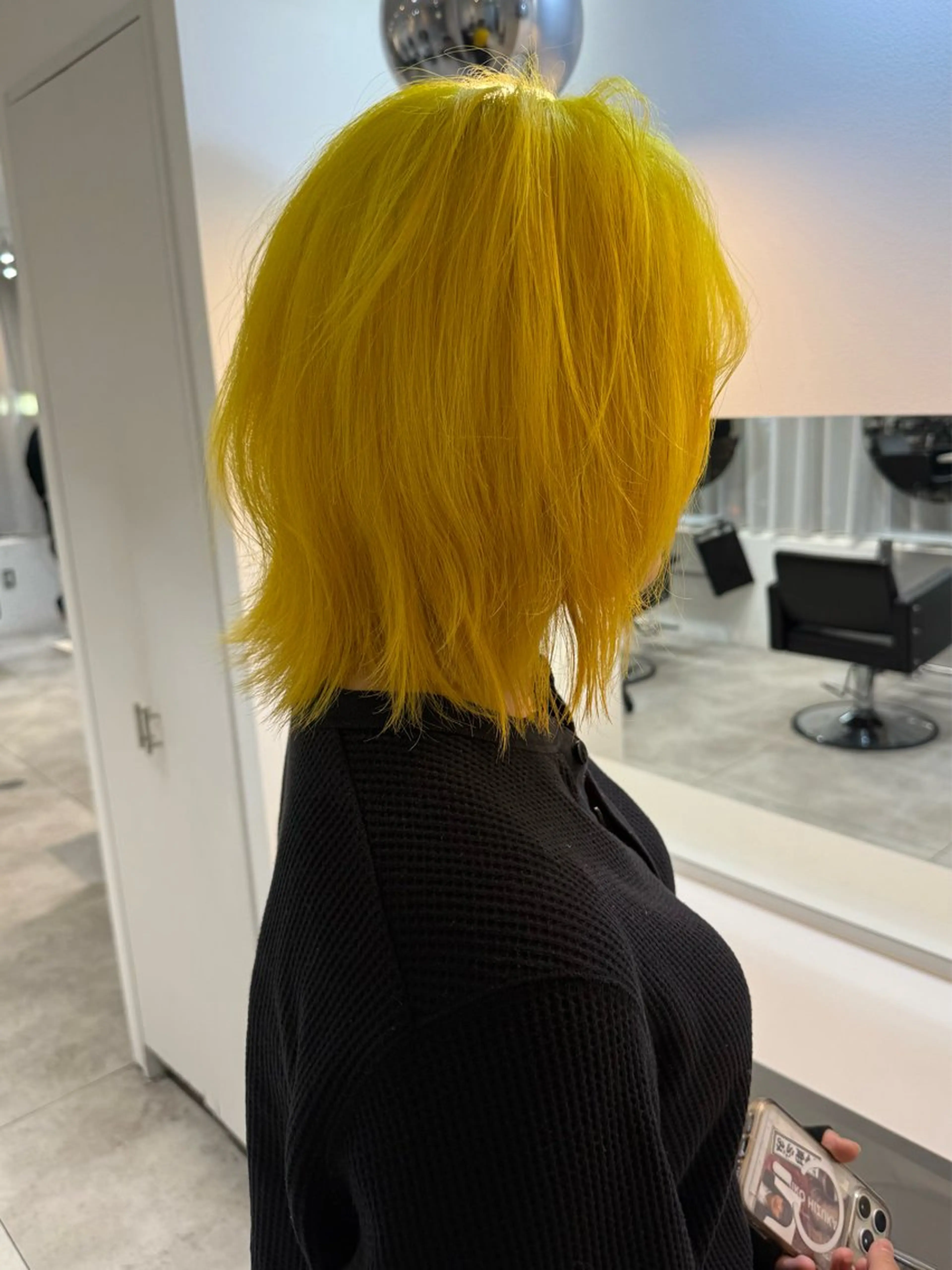 ミディアム ヘアカラー トリートメント 韓国ヘア/ワンホン ちひろのヘアスタイル