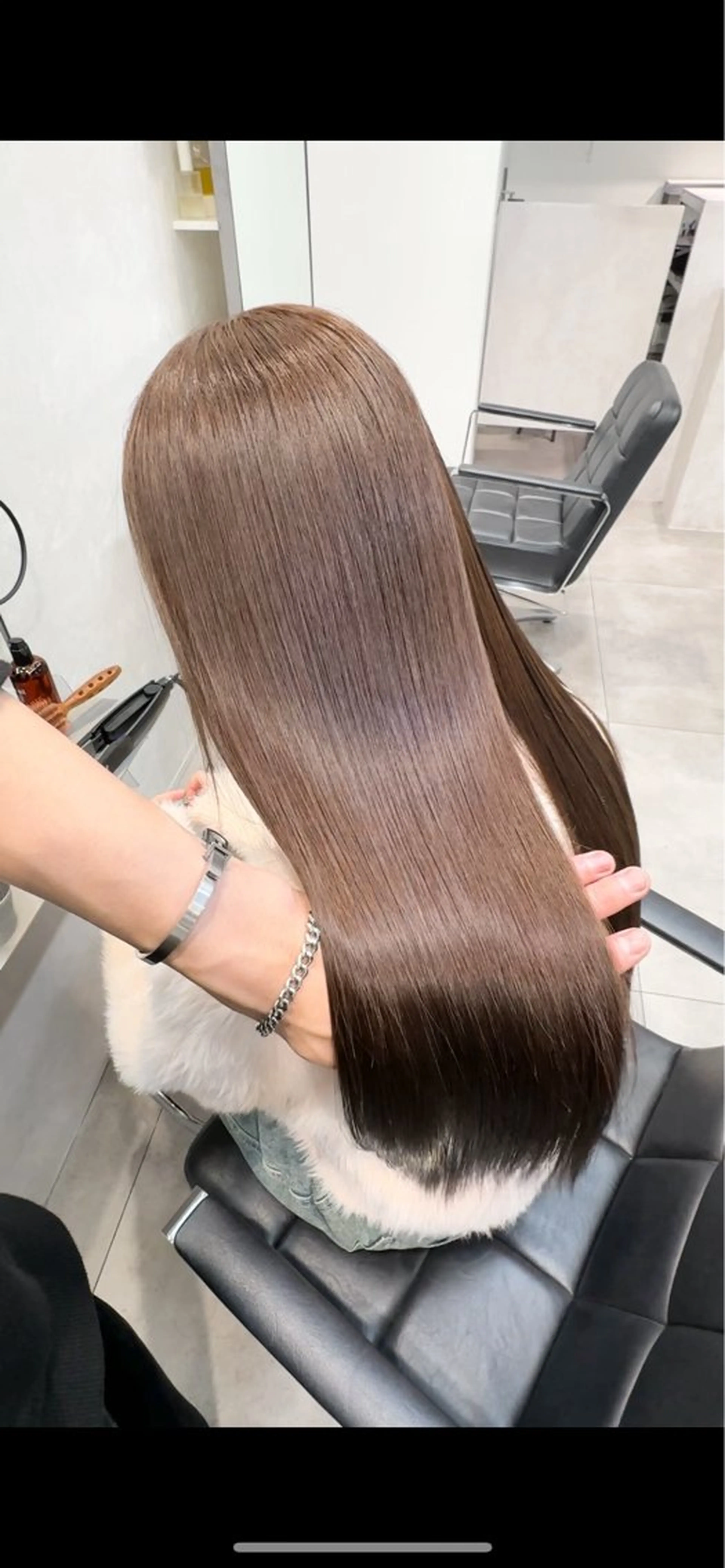 ロング カット 縮毛矯正 トリートメント hao所属・✨美髪矯正✨髪質改善 ✨レイヤー✨大山　悠のヘアスタイル