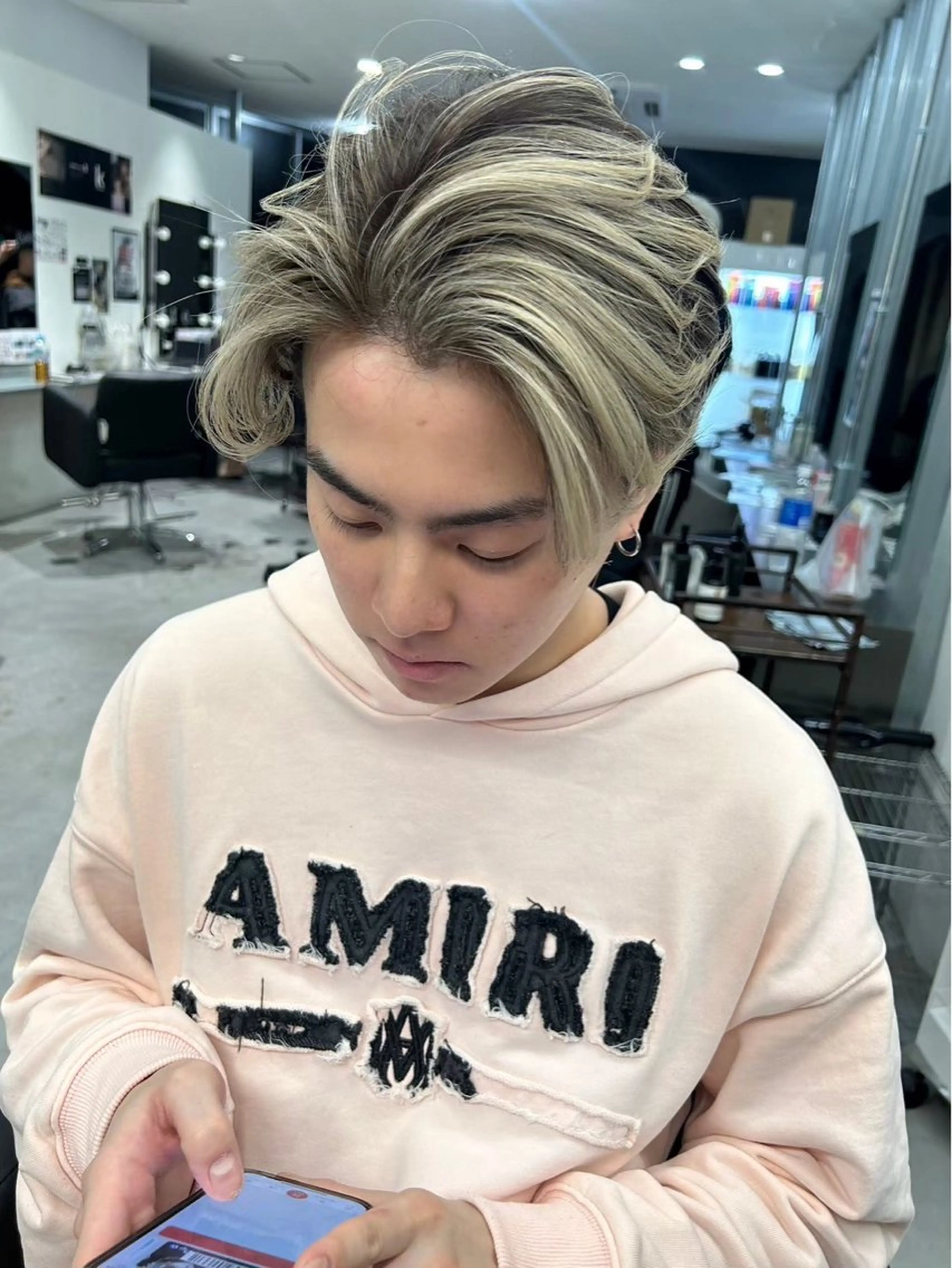 カラー パーマ メンズ メンズパーマ カット ヘアカラー 𝑲𝒊𝒏𝒈 𝑴𝒂𝒚𝒖🌺のヘアスタイル