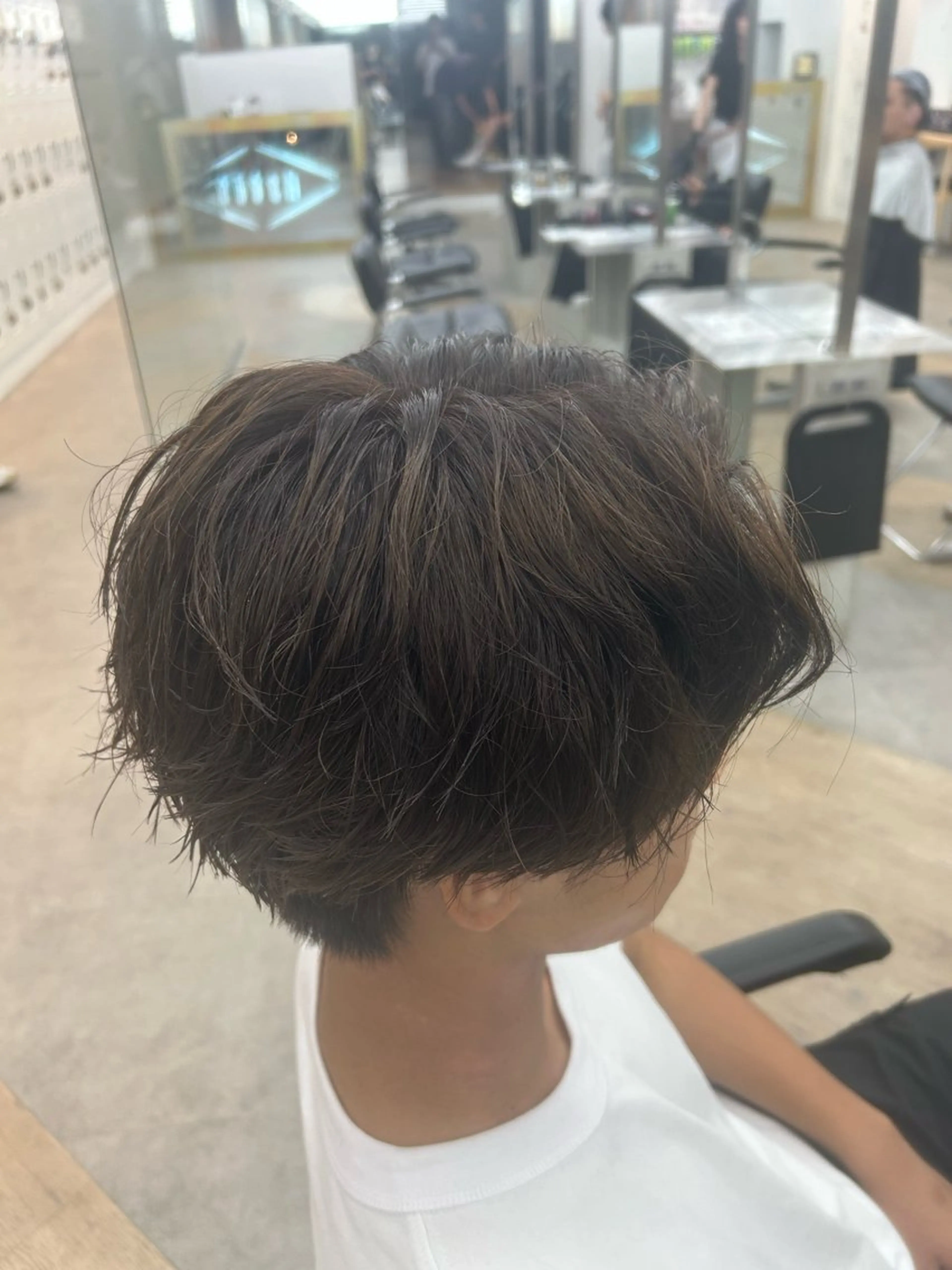 カラー ブラウンカラー ヘアカラー fifth SAKAE所属・🌟中谷海里🌟 メンズパーマ/垢抜けのヘアスタイル