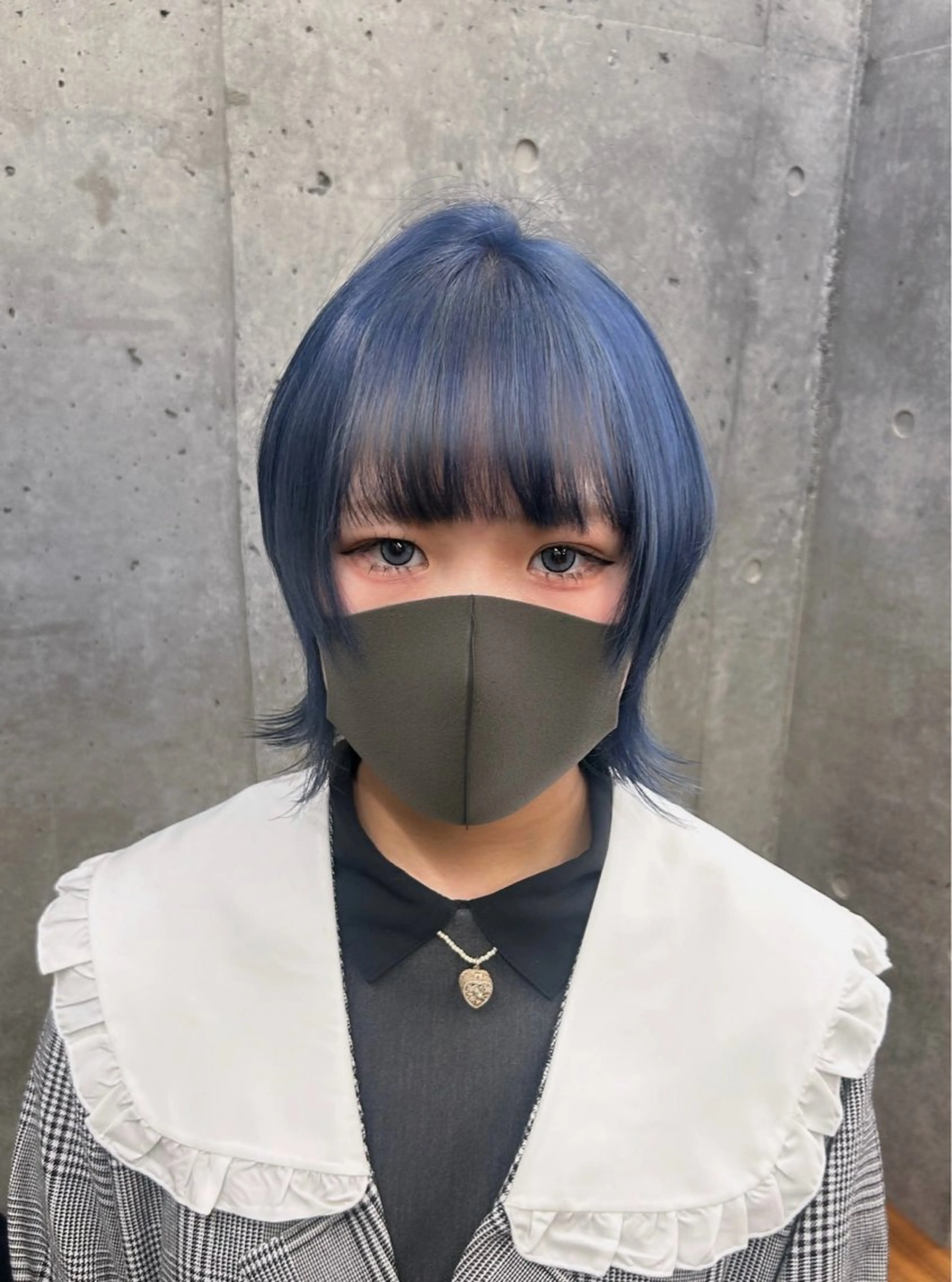 ショート ヘアカラー トリートメント 💙ハイトーン/韓国 style あかねのヘアスタイル