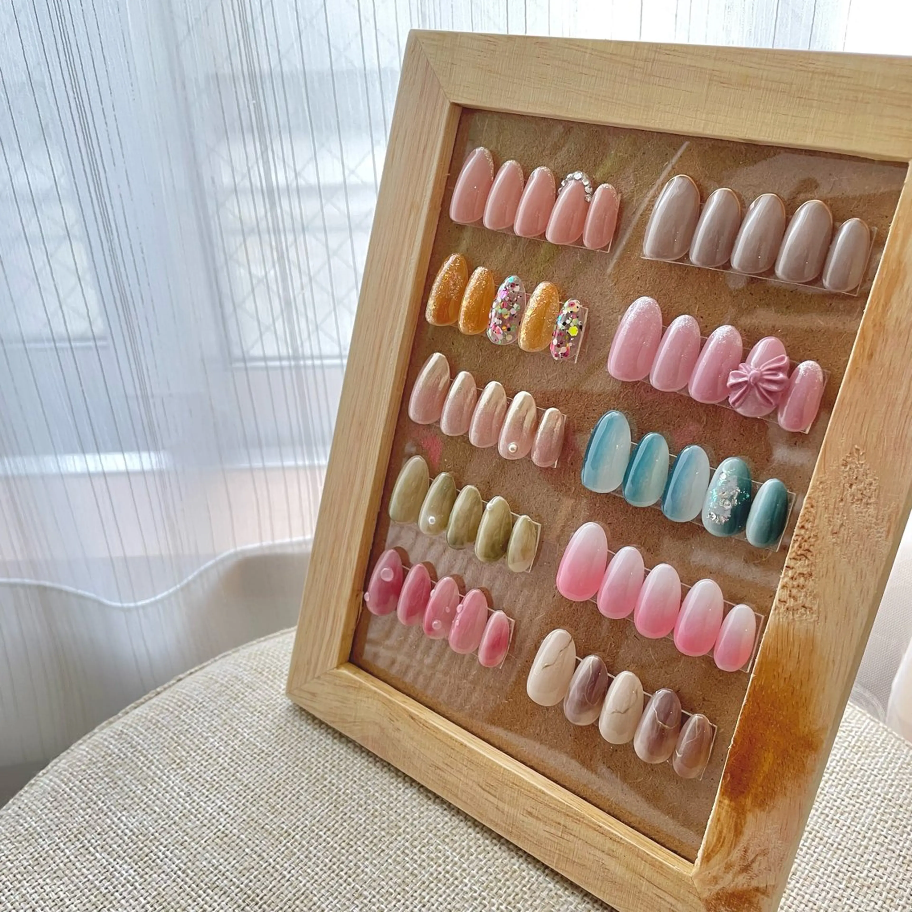 ネイル シンプルネイル en nail  心斎橋のネイルデザイン