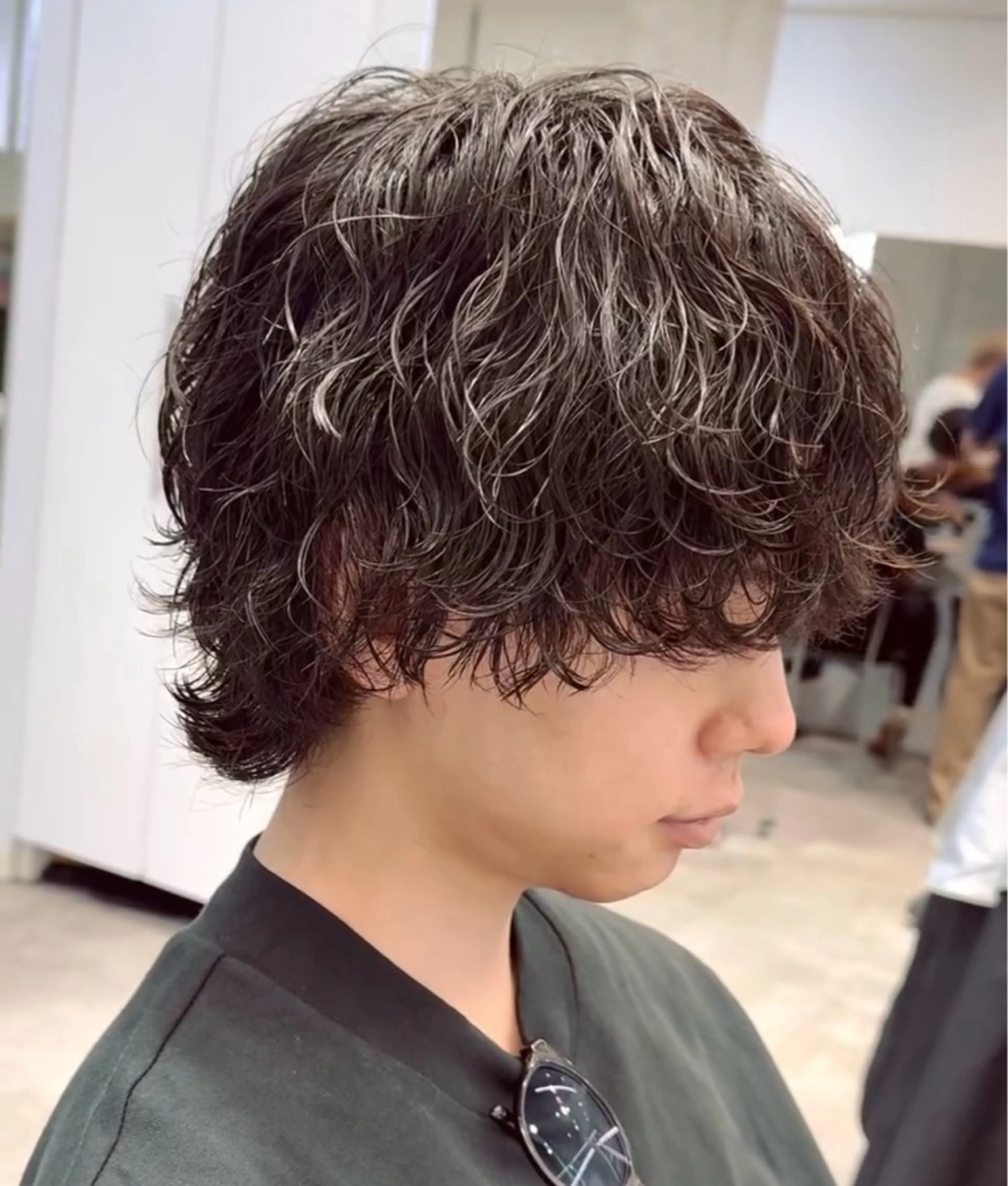 パーマ メンズ 当日予約⭕️ fifth渋谷太田のヘアスタイル