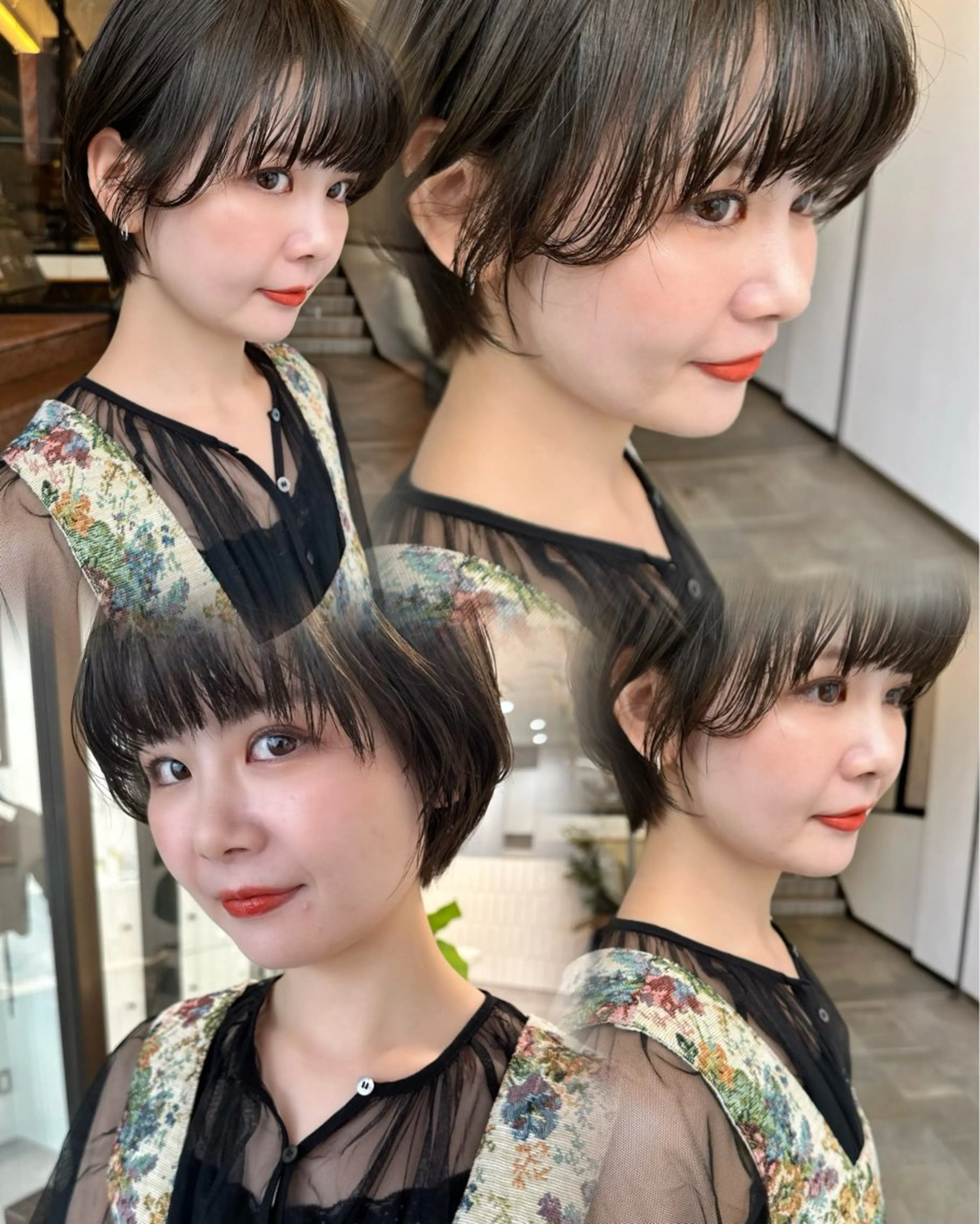 ショート カラー her  by RIN hair所属・再現性×メンズヘア/ 表参道/MOMONEのヘアスタイル