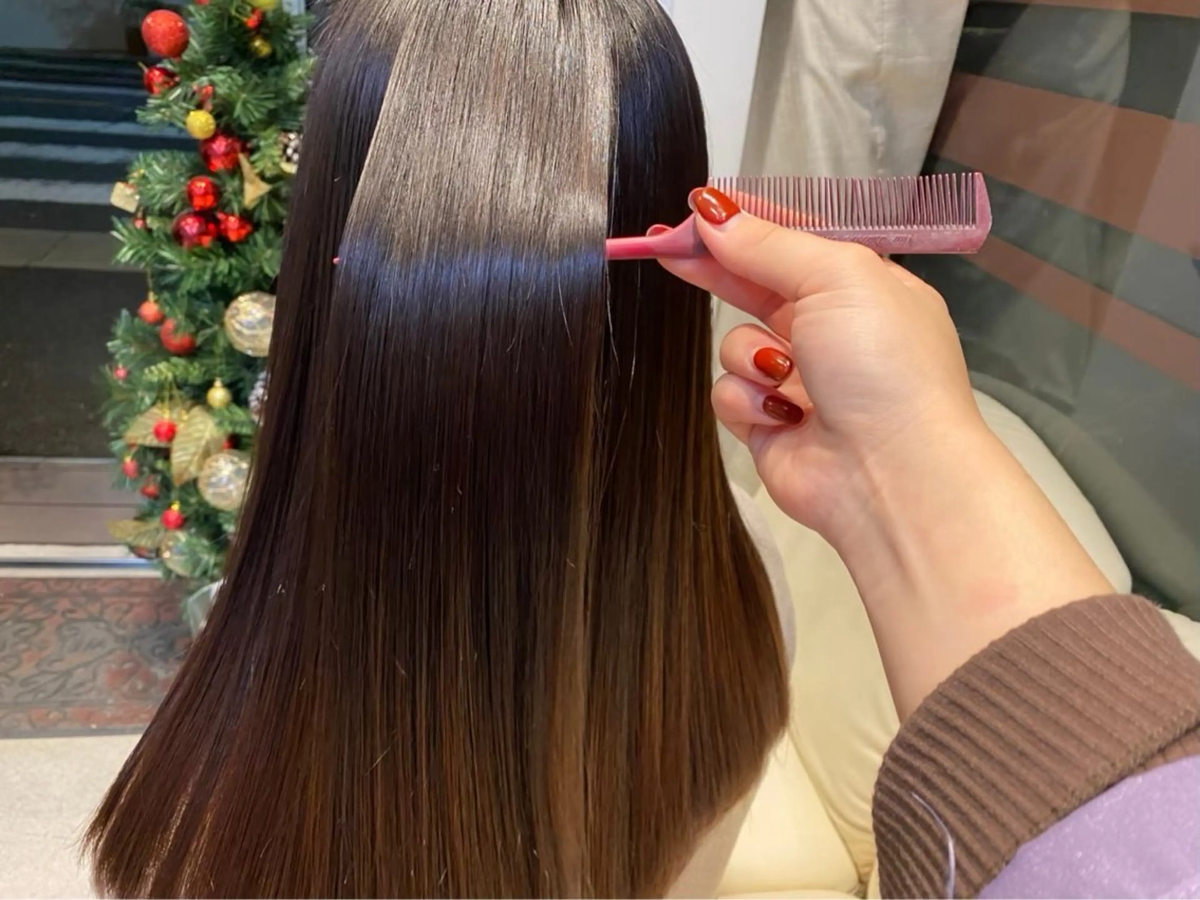 ロング カラー トリートメント 髪質改善&トリートメント Loops鷺沼店所属・🌷髪質改善/ 落合 咲弥🌷のヘアスタイル