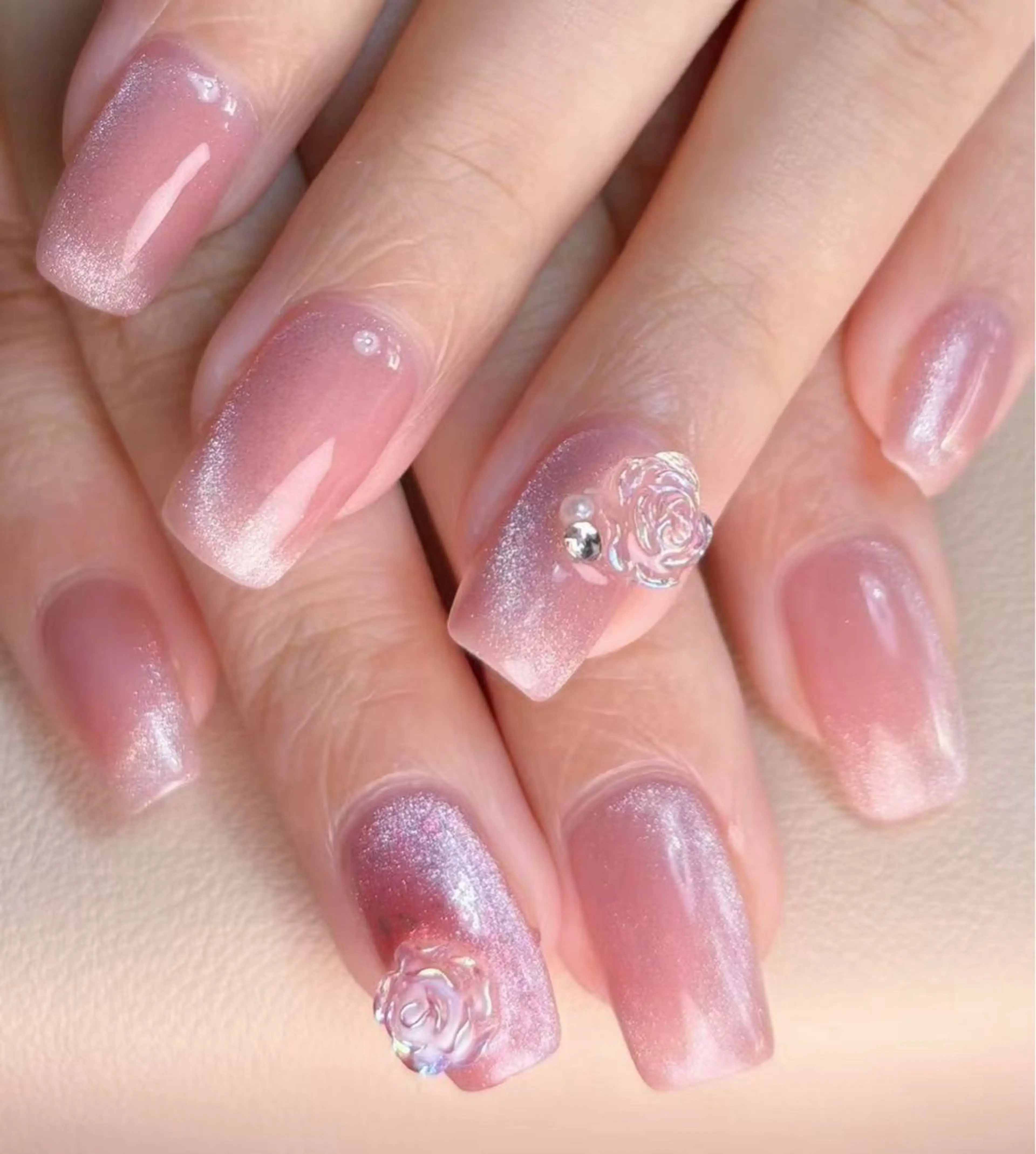 ネイル マグネットネイル ハンドネイル 京美人所属・京 美人のネイルデザイン