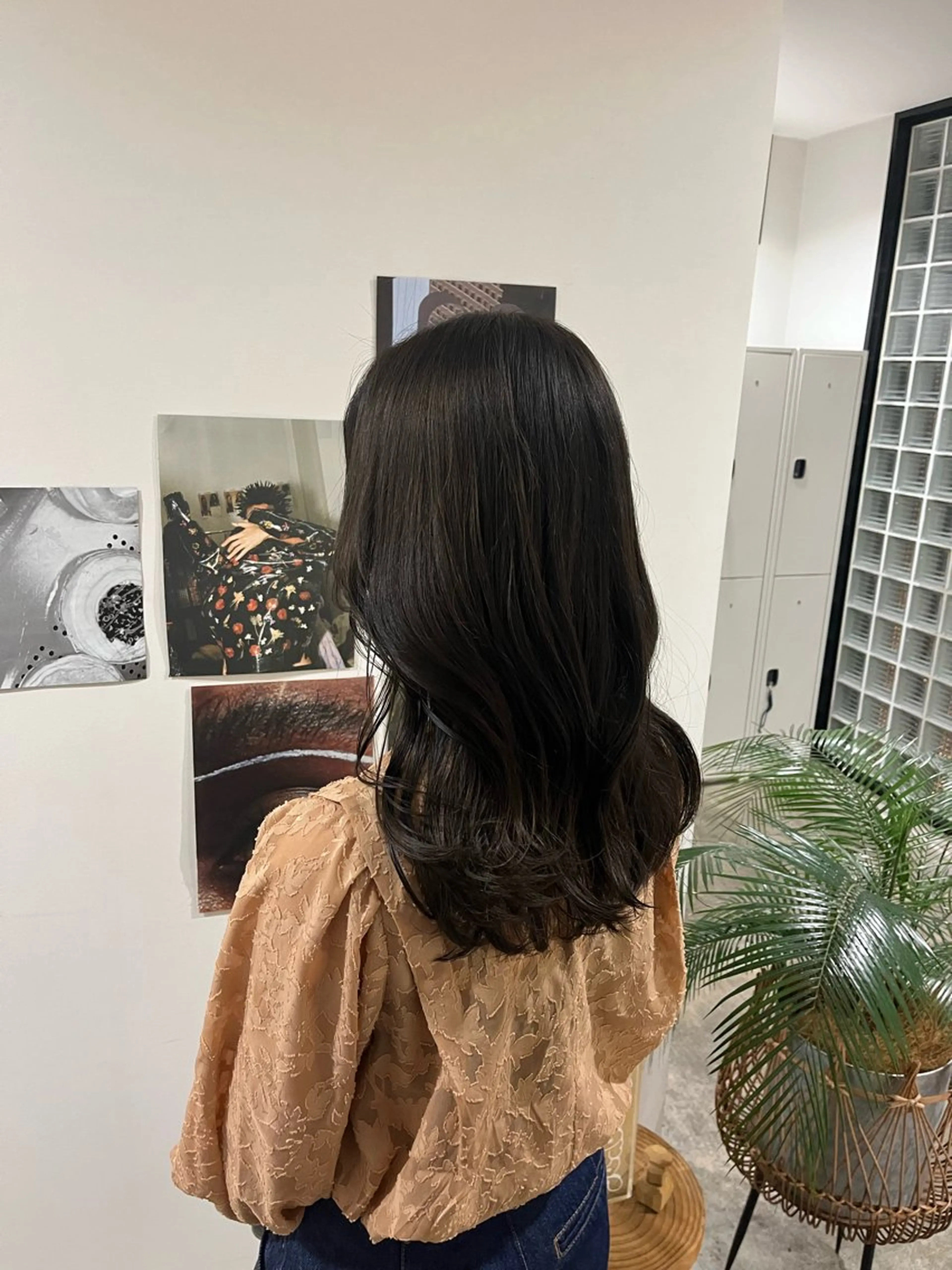 セミロング 🟡ひろの/ツヤ カラー/髪質改善🟡のヘアスタイル