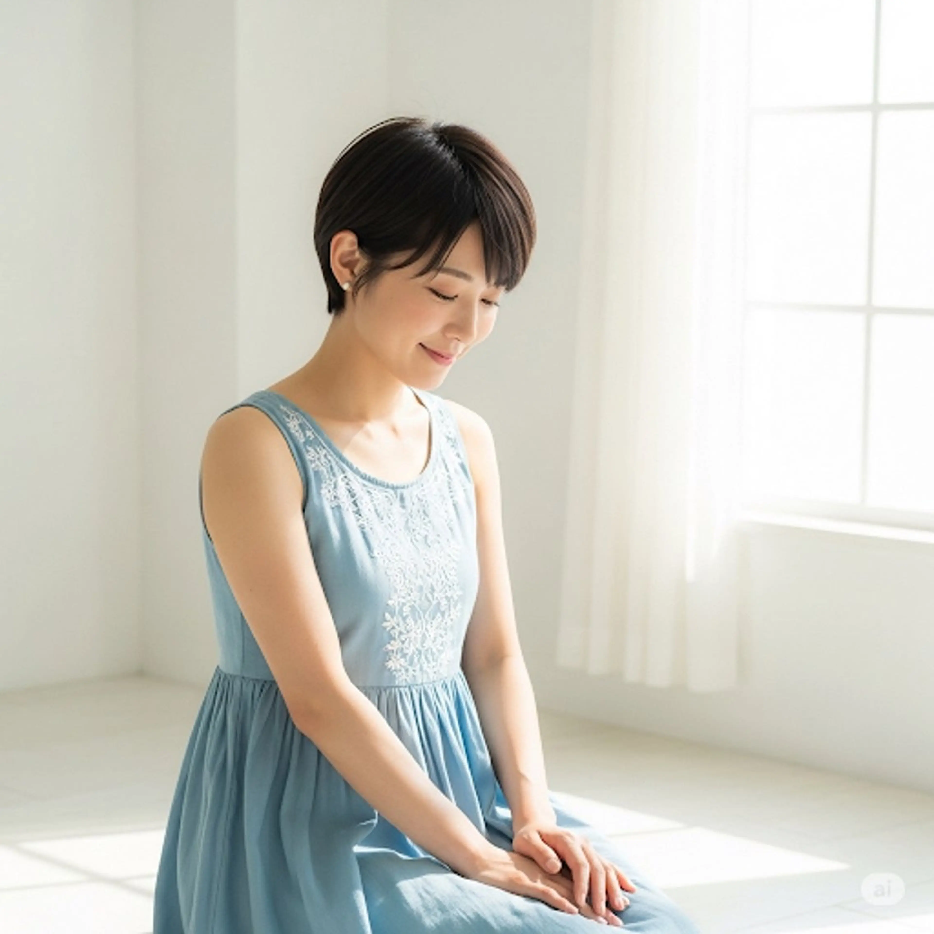 ショート カット ヘアカラー トリートメント ヘッドスパ ✂︎ ｼﾝﾀｸ ✂︎のヘアスタイル