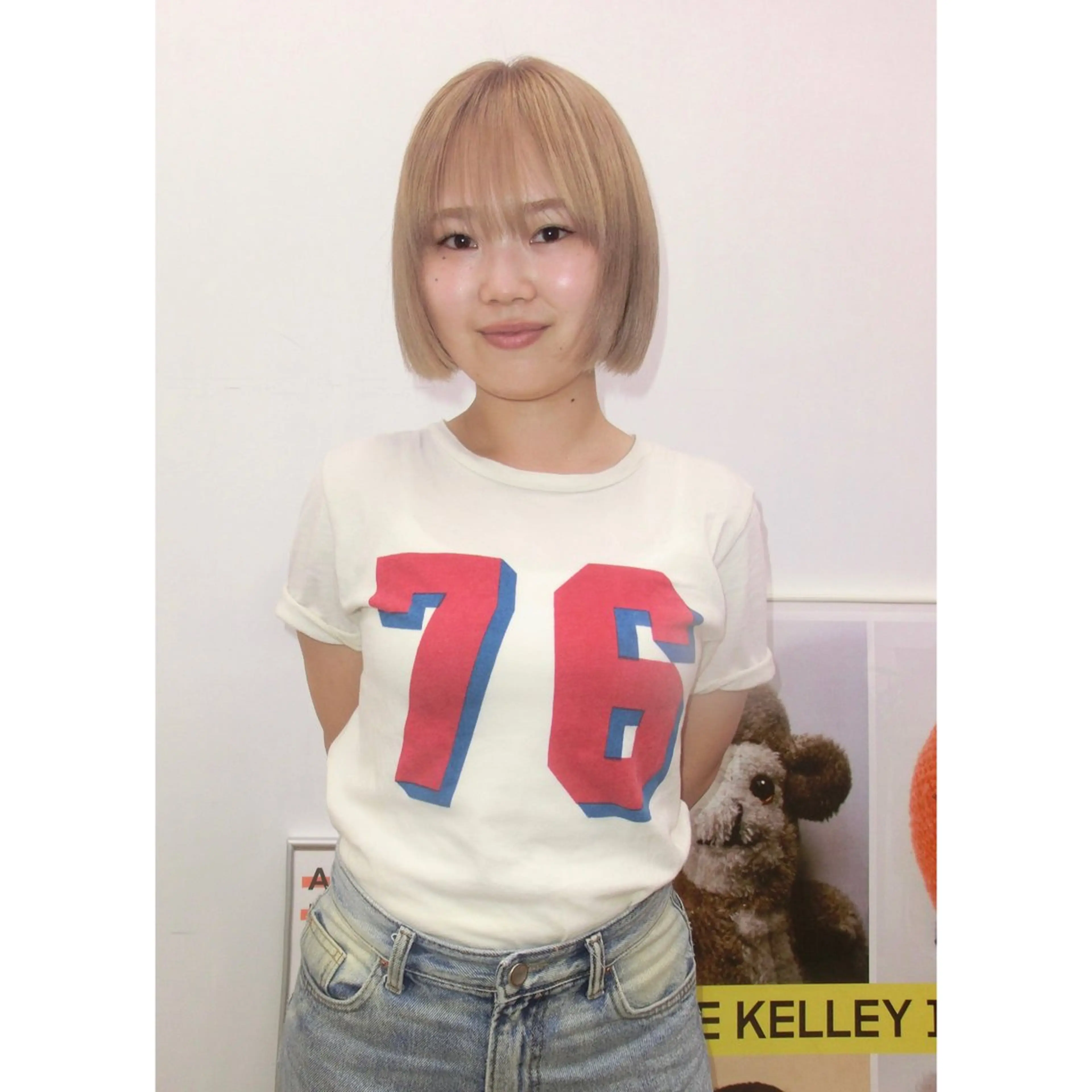 ショート カラー パーマ Kanna 神奈のヘアスタイル