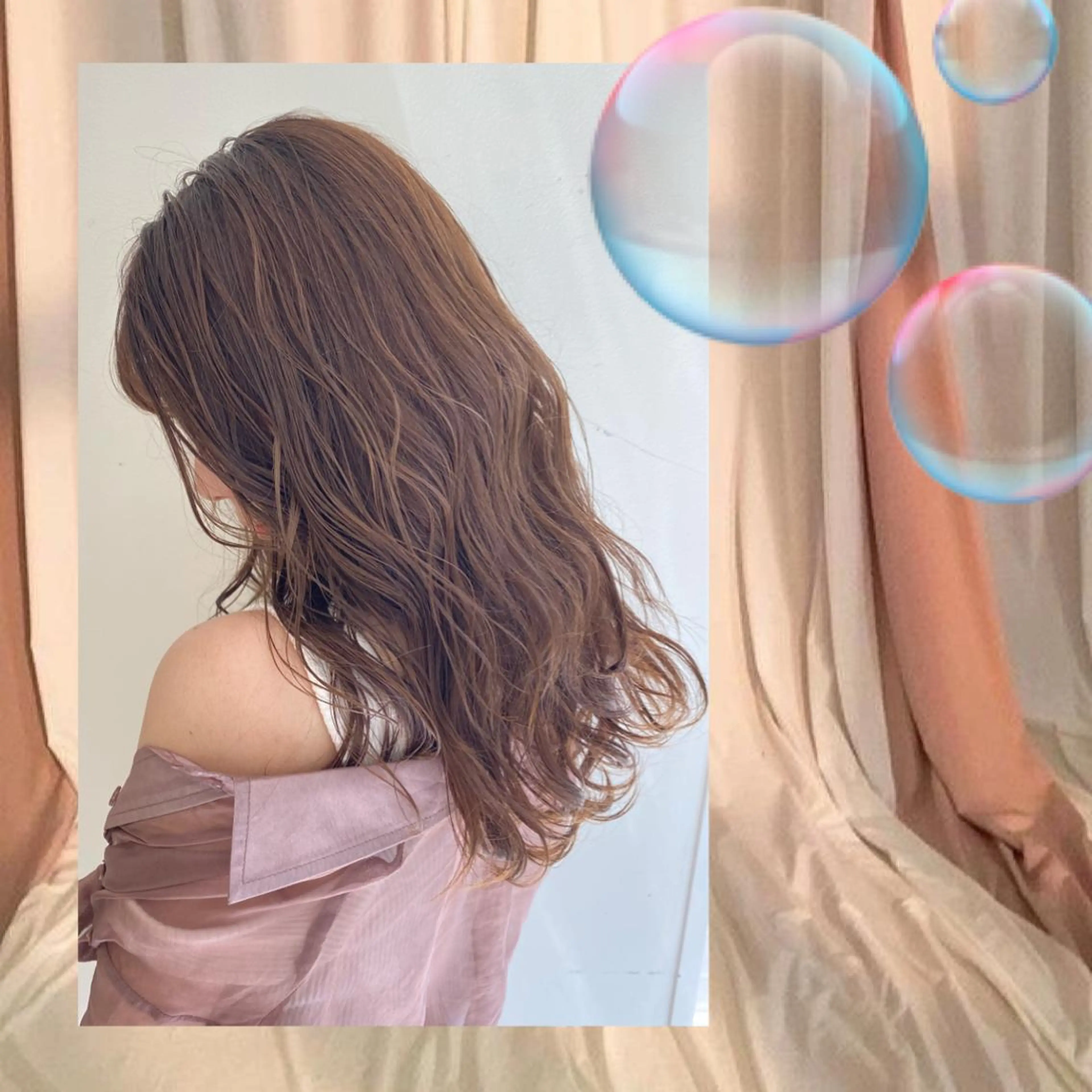 🍐カット+カラー+トリートメント¥4660の写真