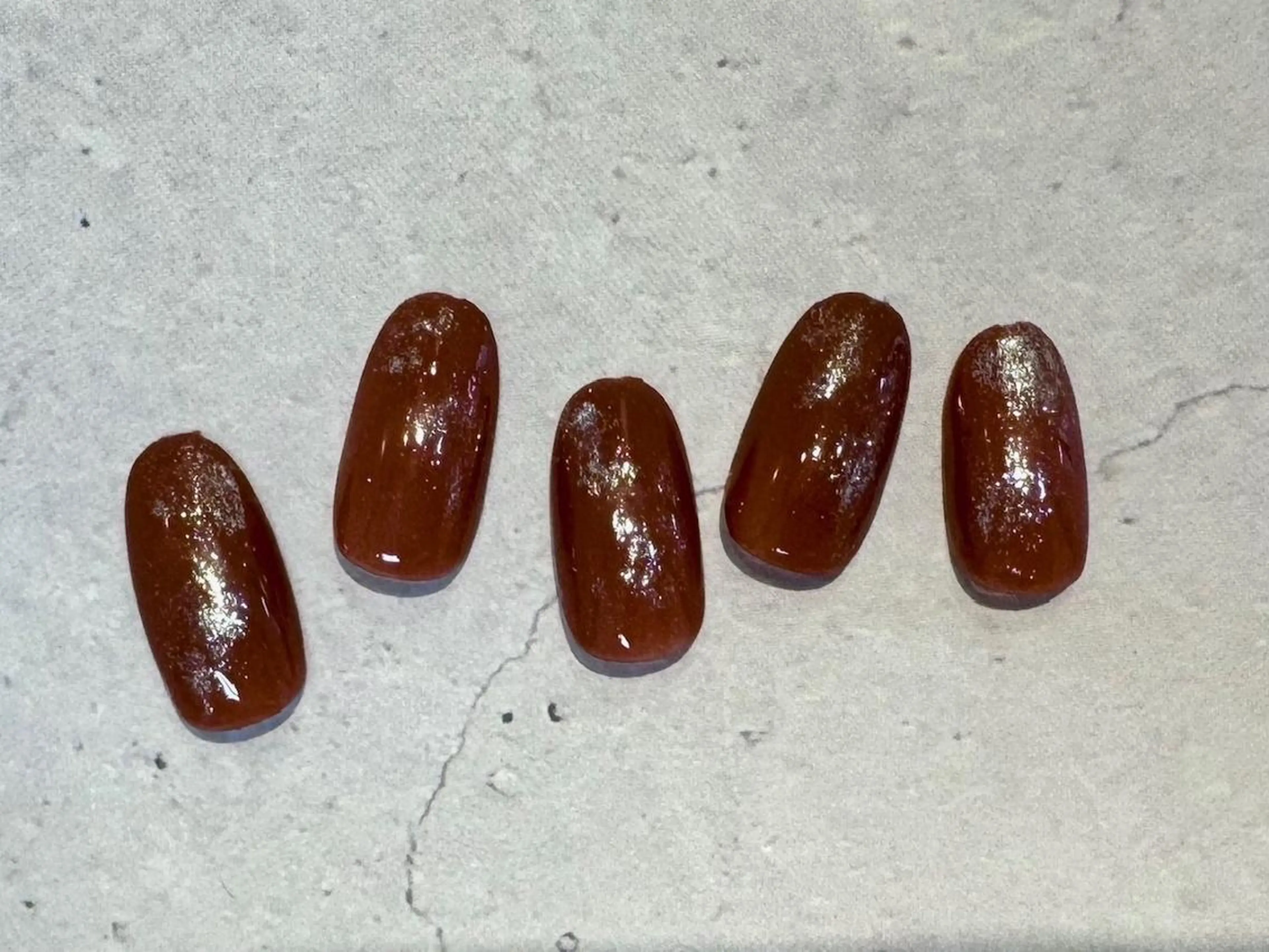 ネイル ラメ(グリッター) ワンカラーネイル ハンドネイル 【寺岡】 ロイヤル•セラピストのネイルデザイン