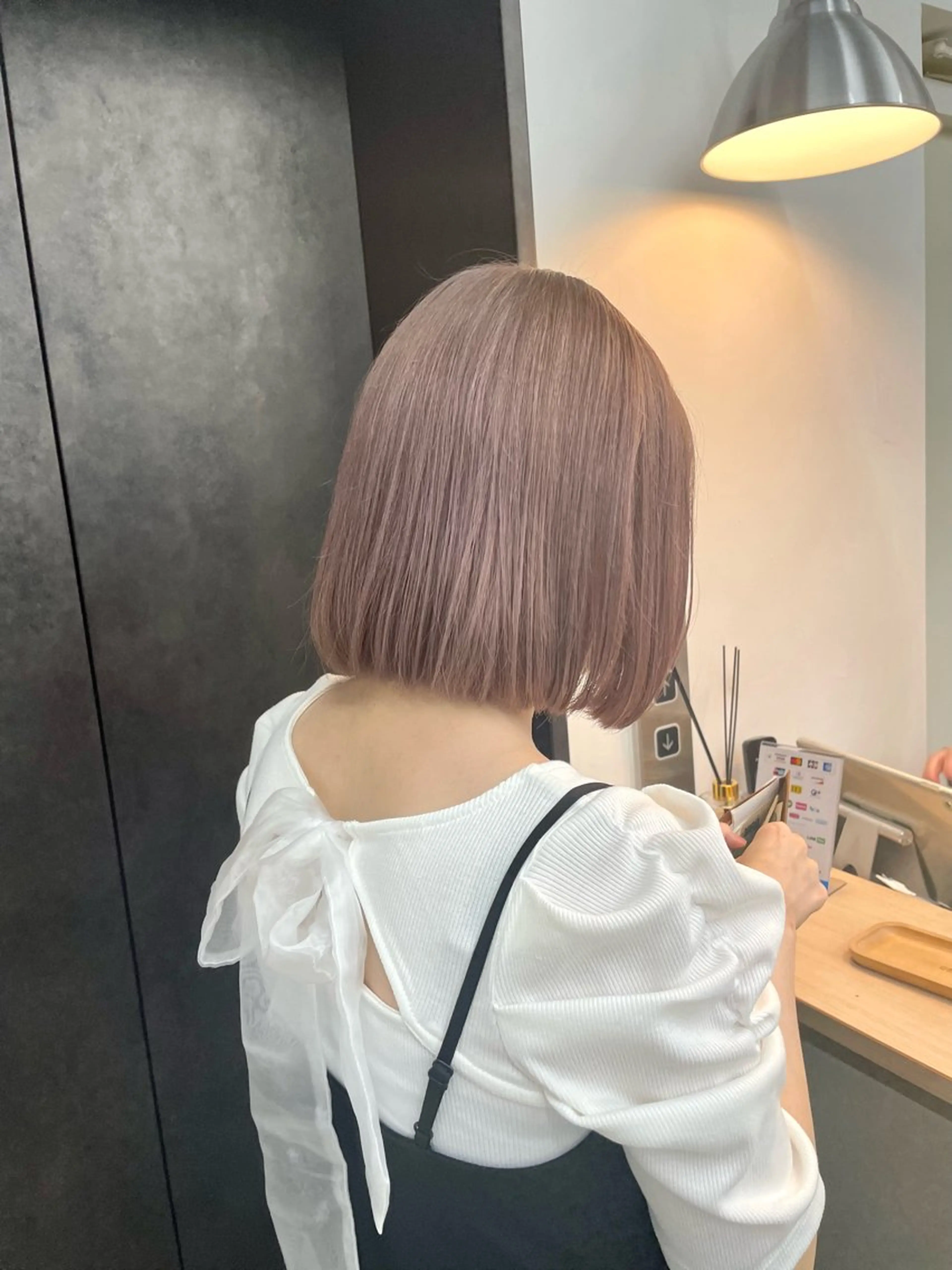 ショート カラー カット ヘアカラー トリートメント カット・ブリーチ TAIGAのヘアスタイル