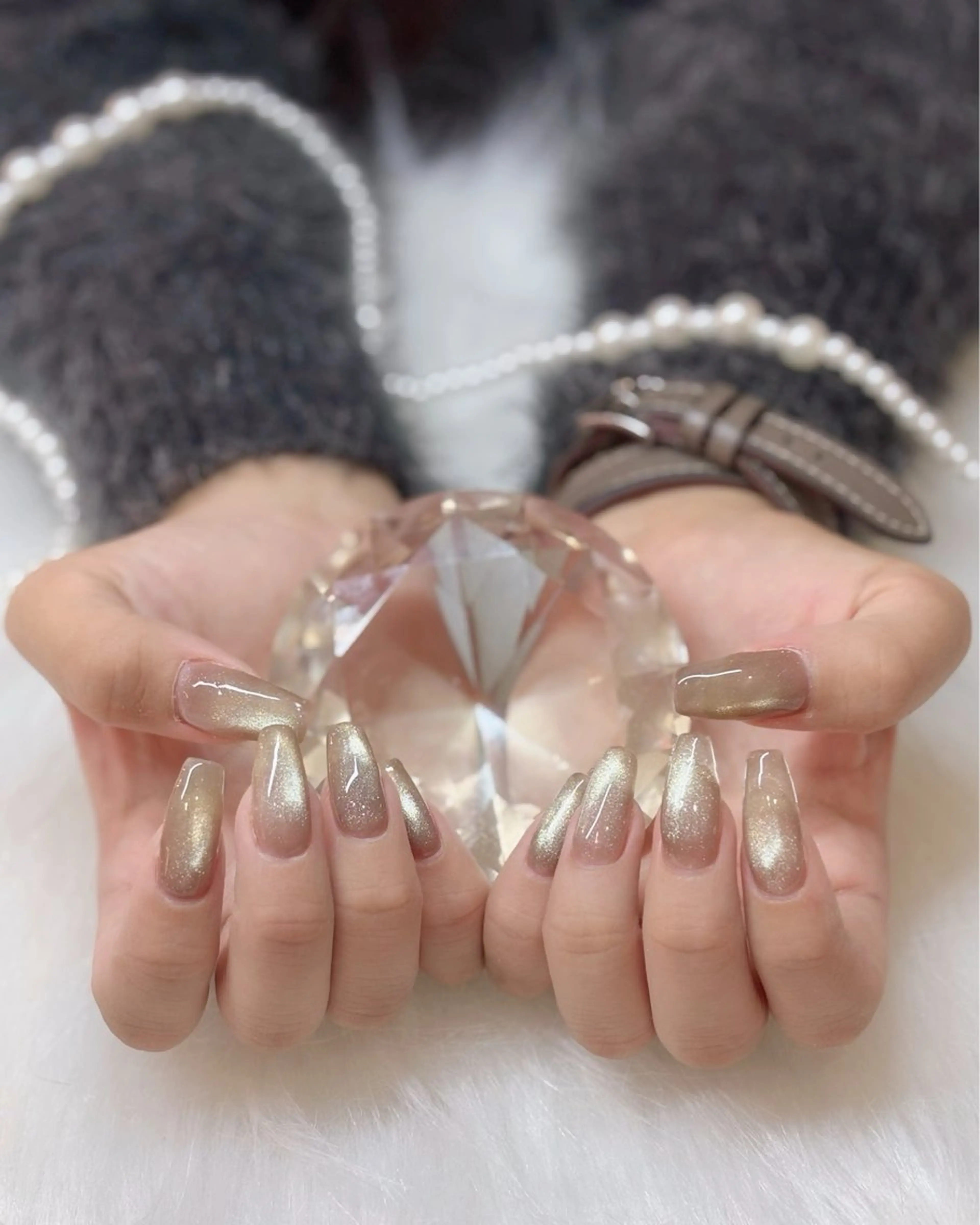 ネイル ハンドネイル La chouchou所属・透明感/フィルイン/ 亀戸5分ラシュシュのネイルデザイン