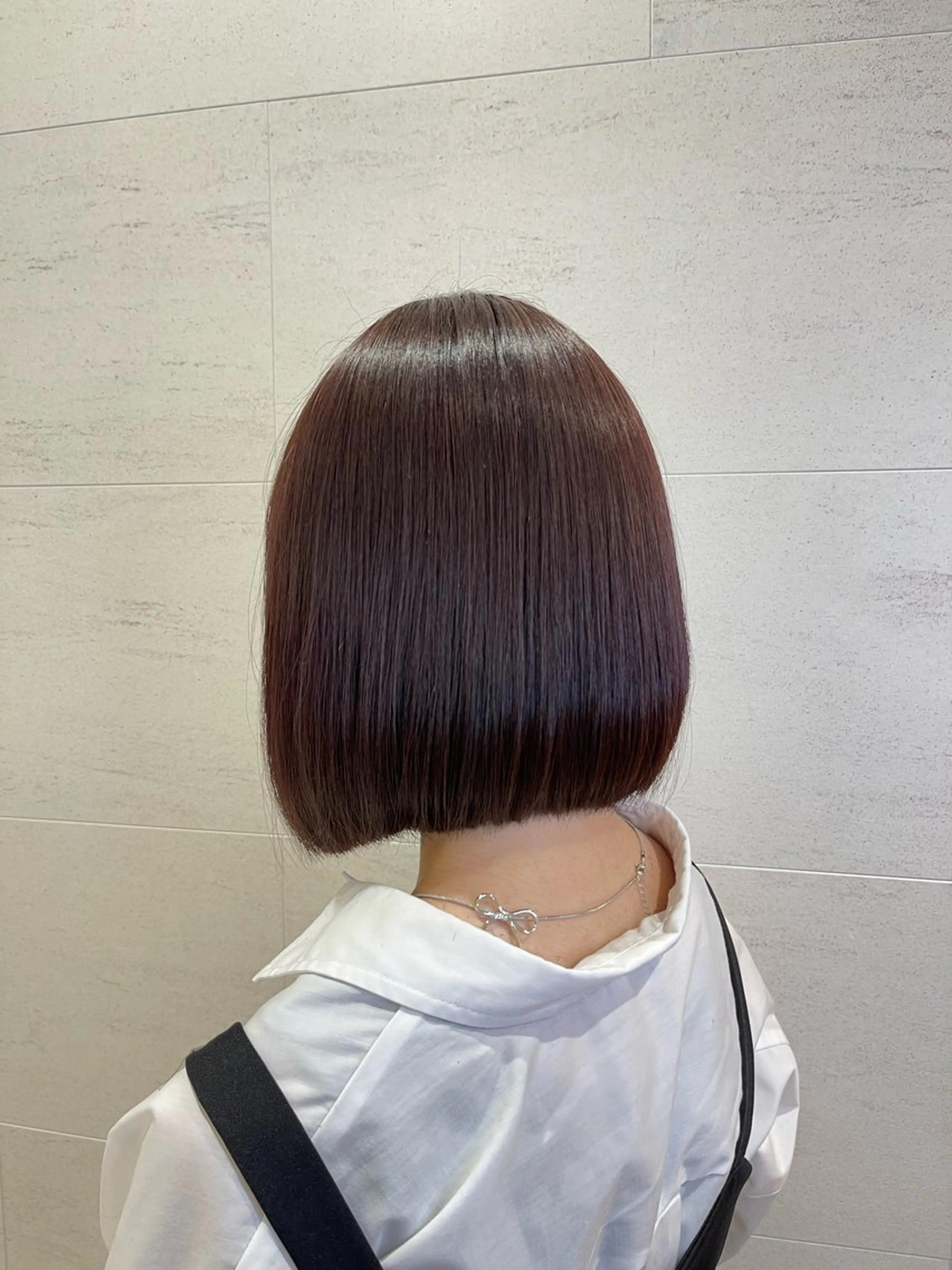 ミディアム 髪質改善/縮毛矯正 🧸梅川のヘアスタイル