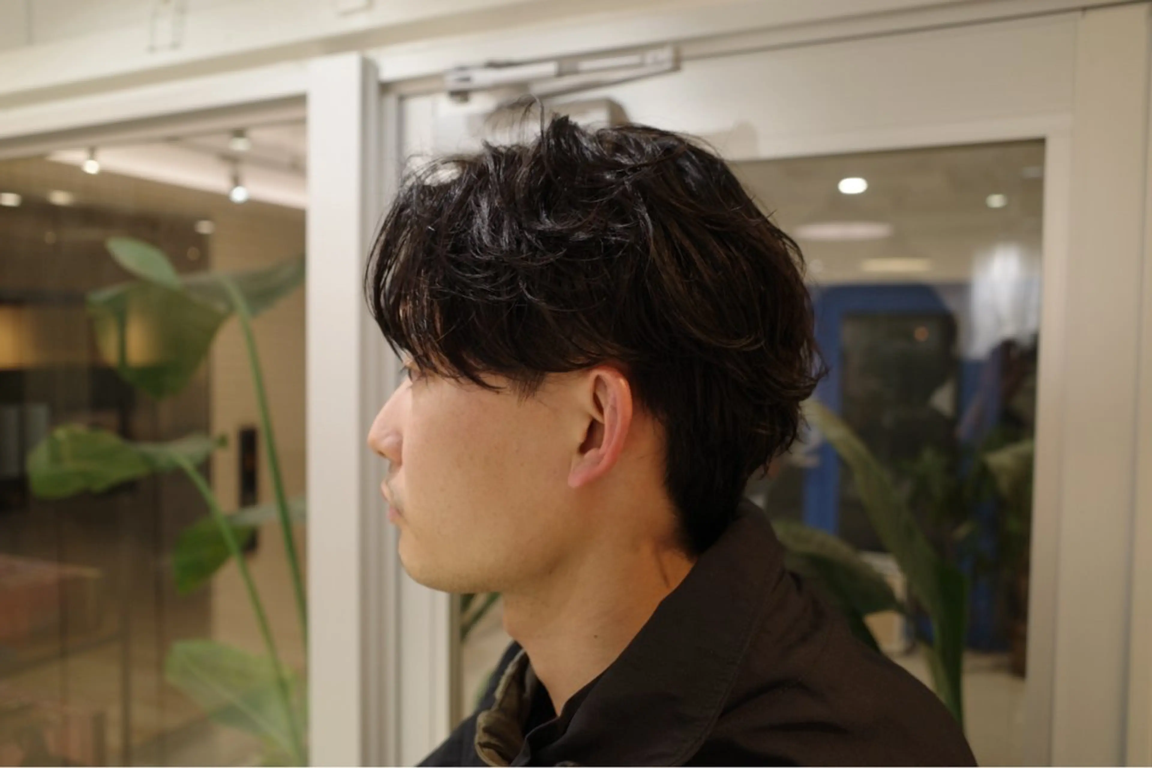 メンズ カット パーマ 🐋湊 ゆうき /ショートカット🫧のヘアスタイル