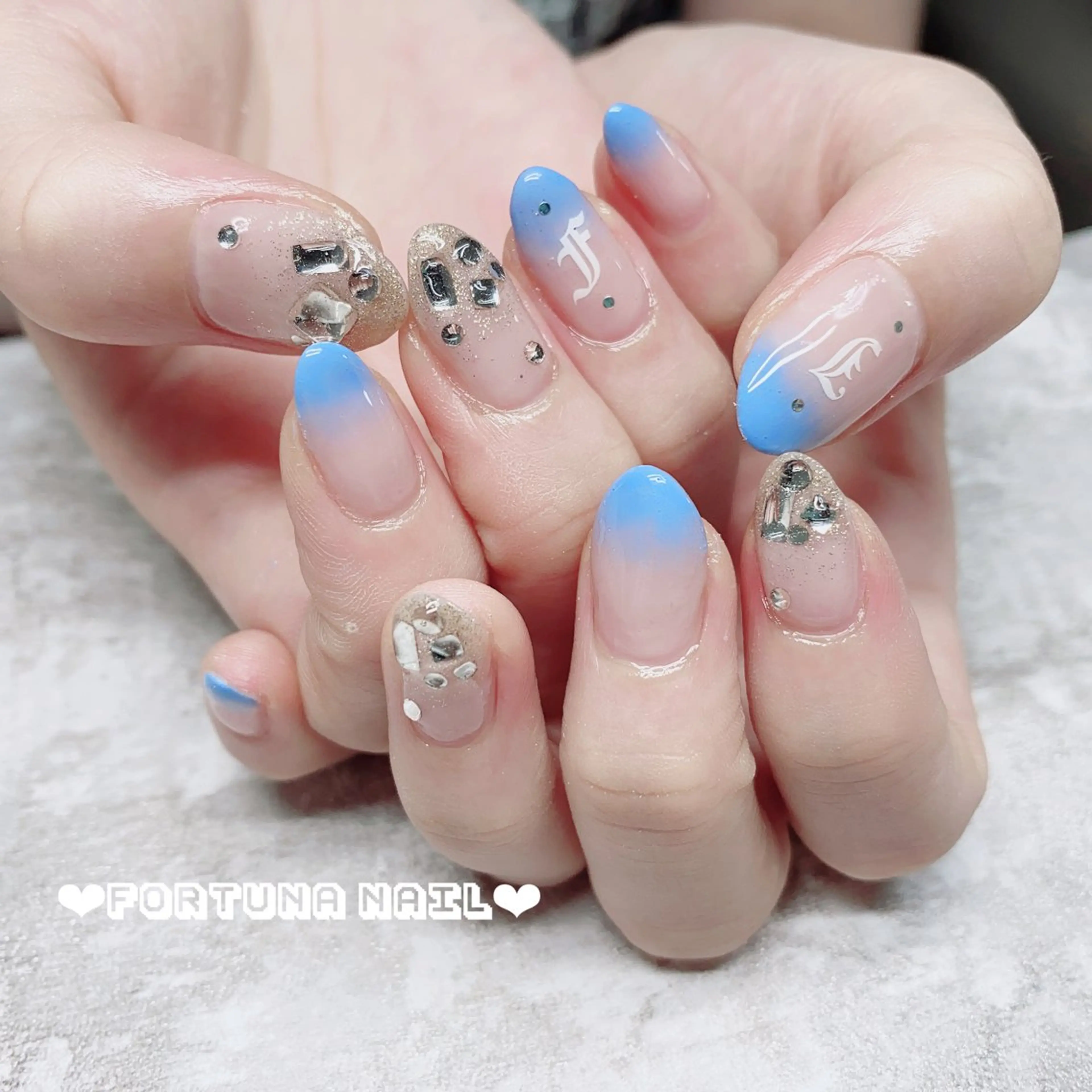 ネイル ハンドネイル ハンドケア Nail •Head スパFortunaのネイルデザイン