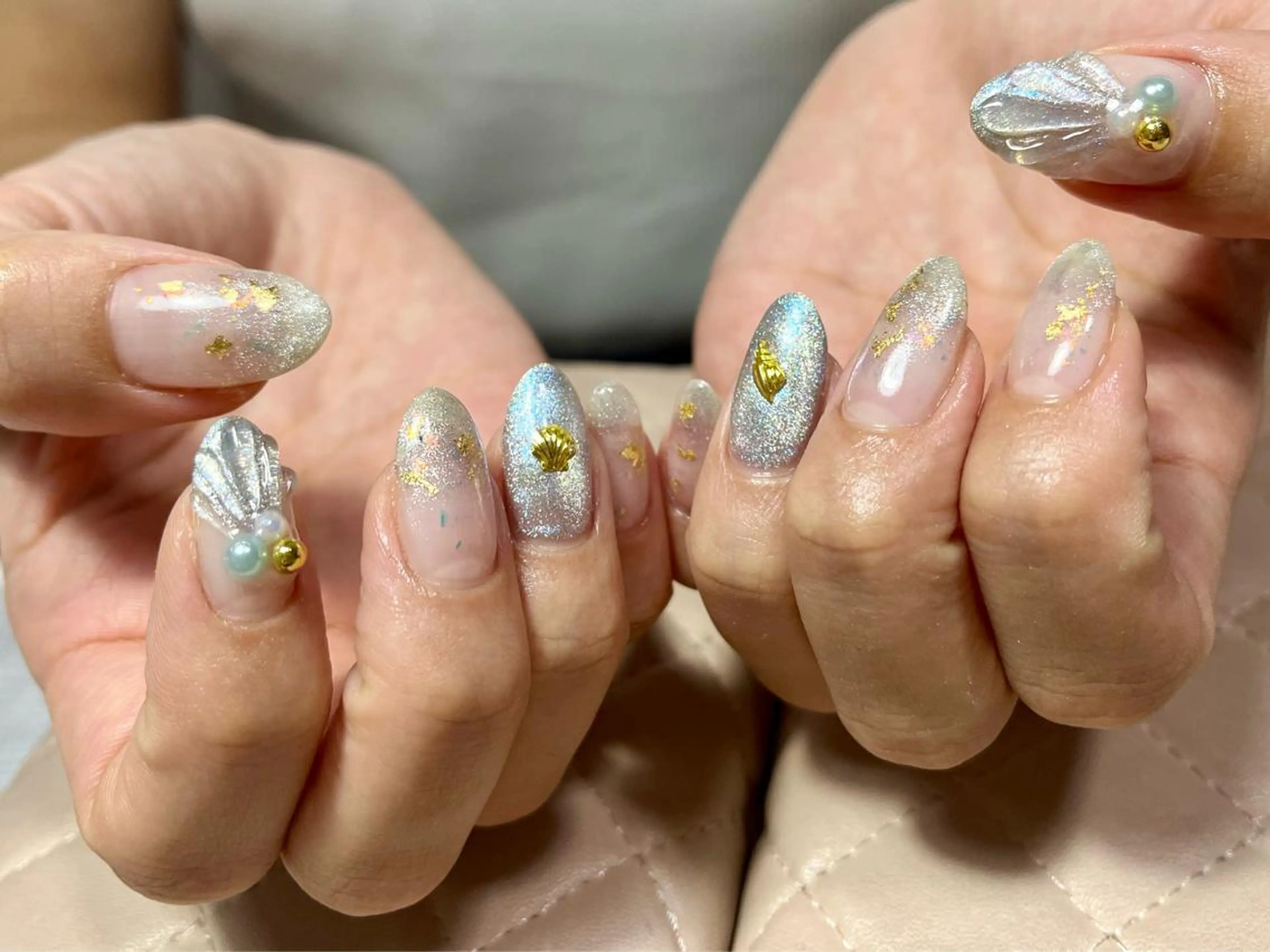 ネイル goldgleams ちなのネイルデザイン