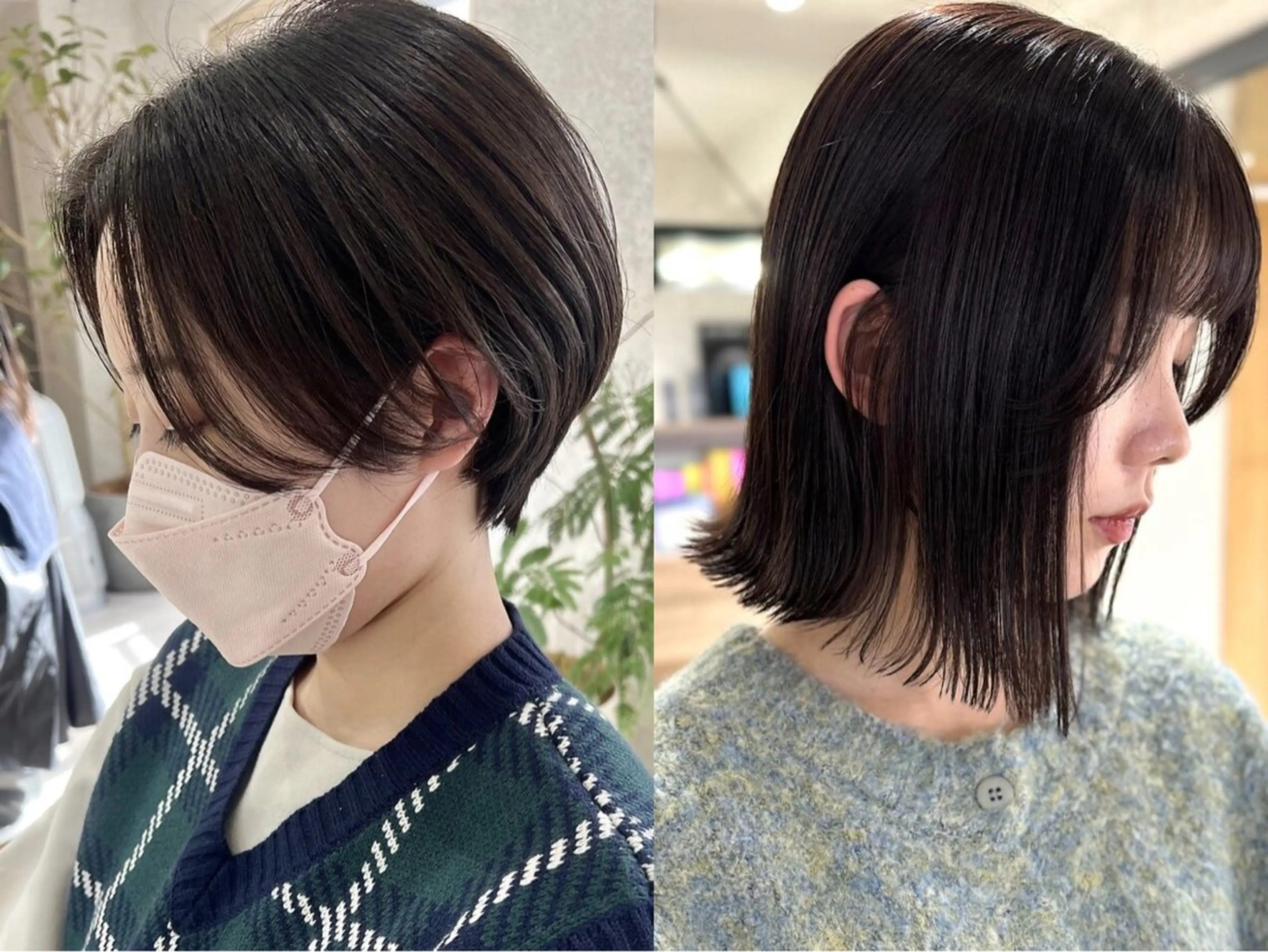 【新規人気No.1】似合わせカット+"うる艶カラー"+2STEPトリートメント¥7500の写真