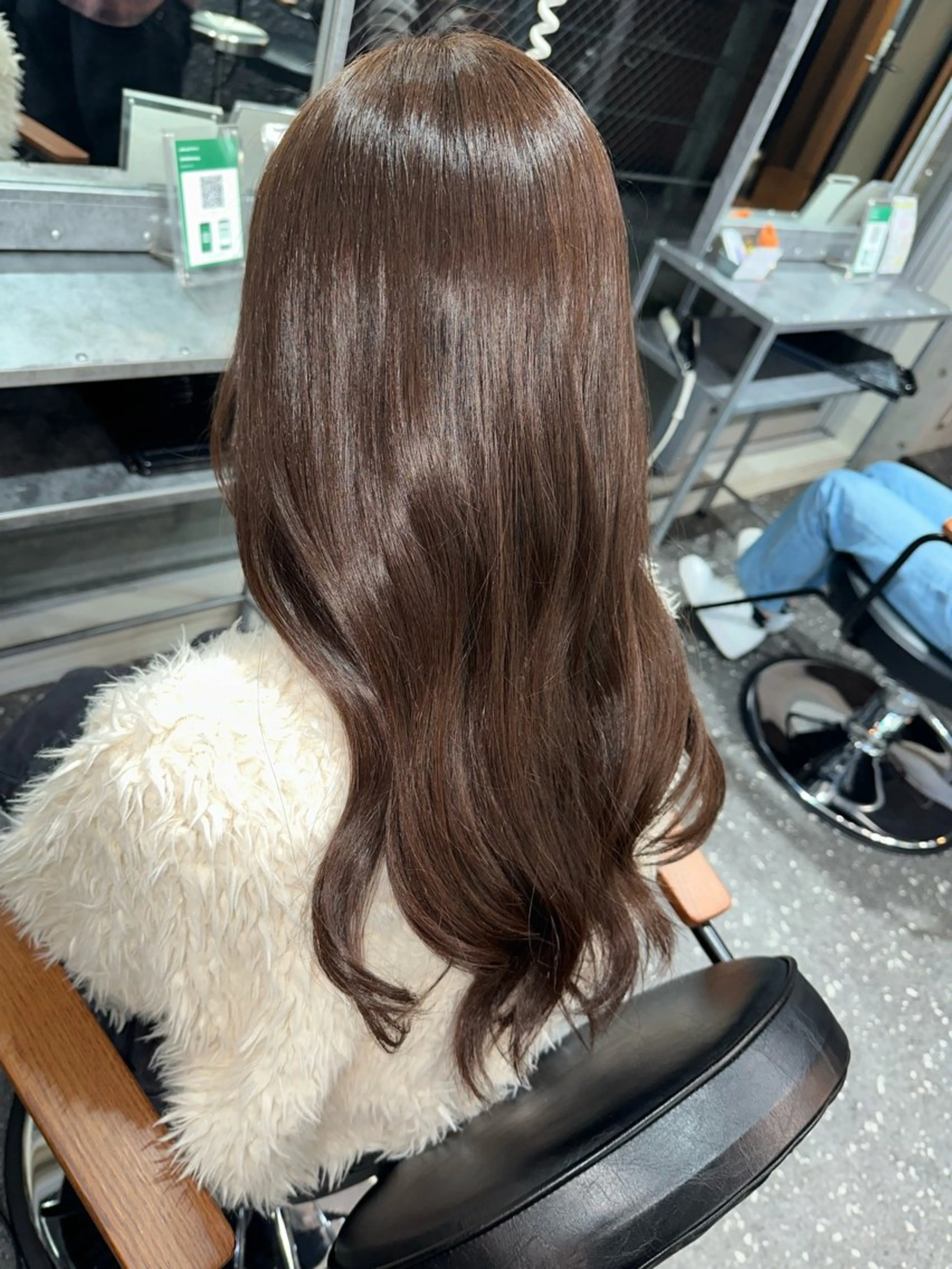 ロング カラー カット ヘアカラー トリートメント 髪質改善⭐️縮毛矯正 中野⭐️Rinaのヘアスタイル