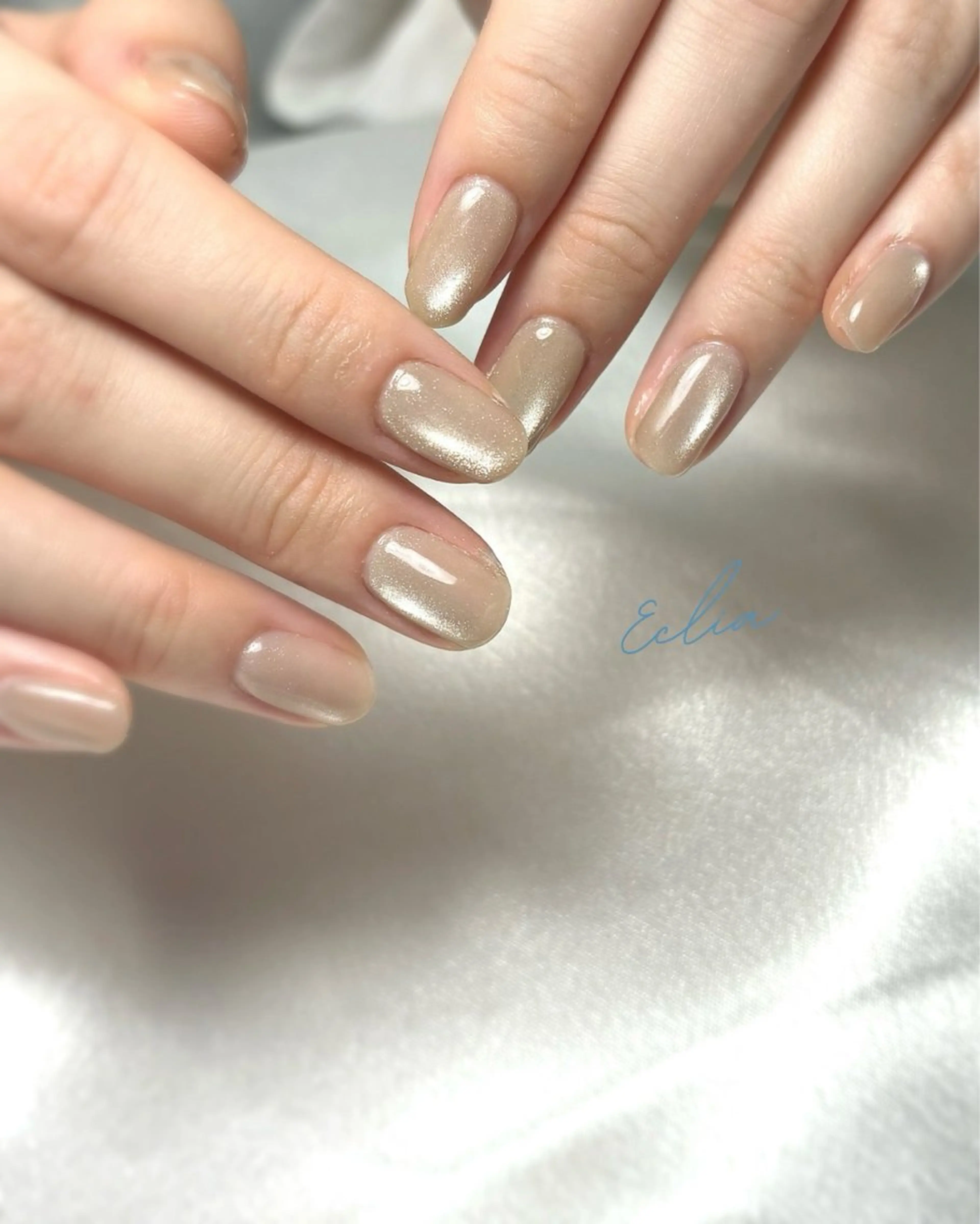 ネイル マグネットネイル ハンドネイル nailsalon Ecliaのネイルデザイン