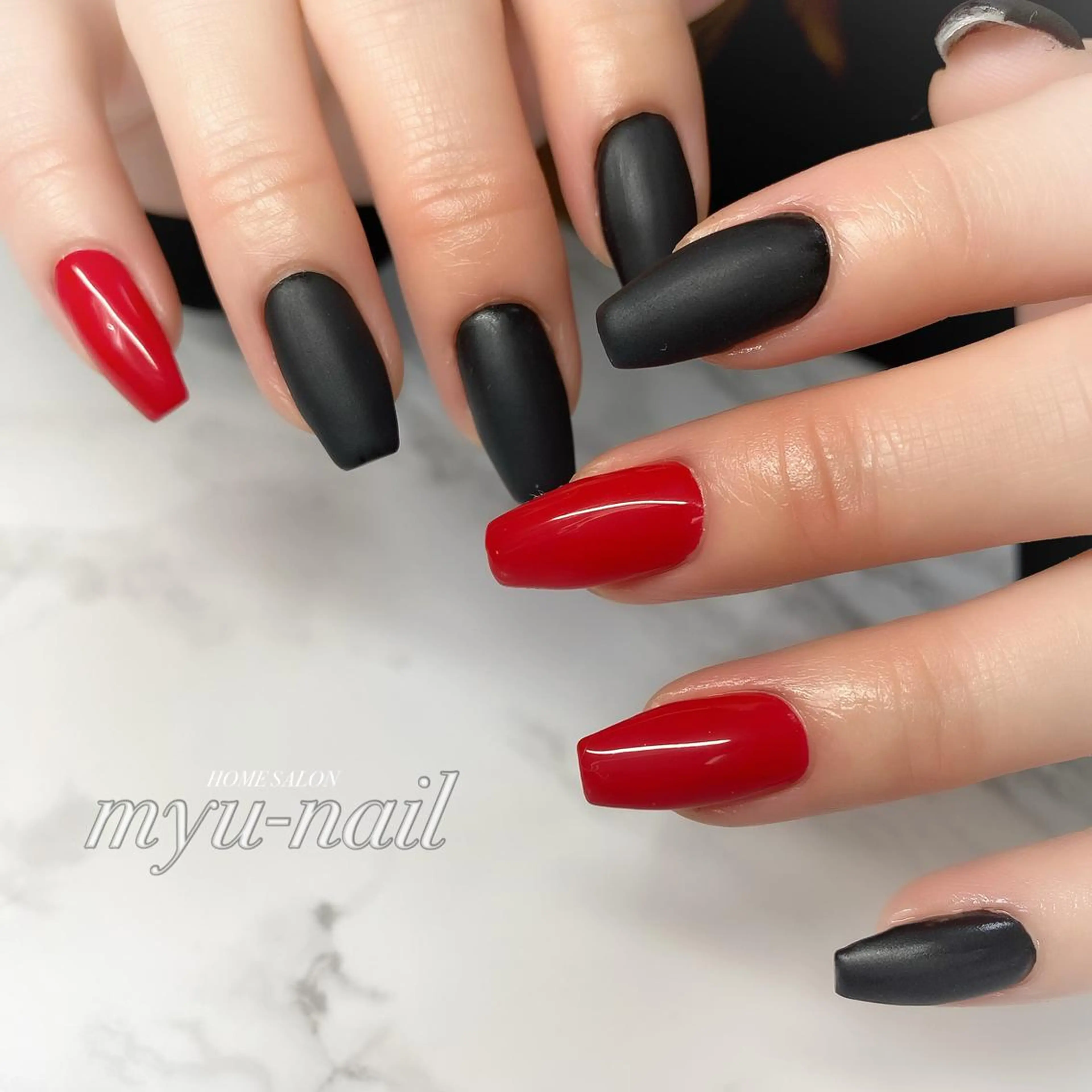 ネイル ハンドネイル ホームサロン myu-nailのネイルデザイン