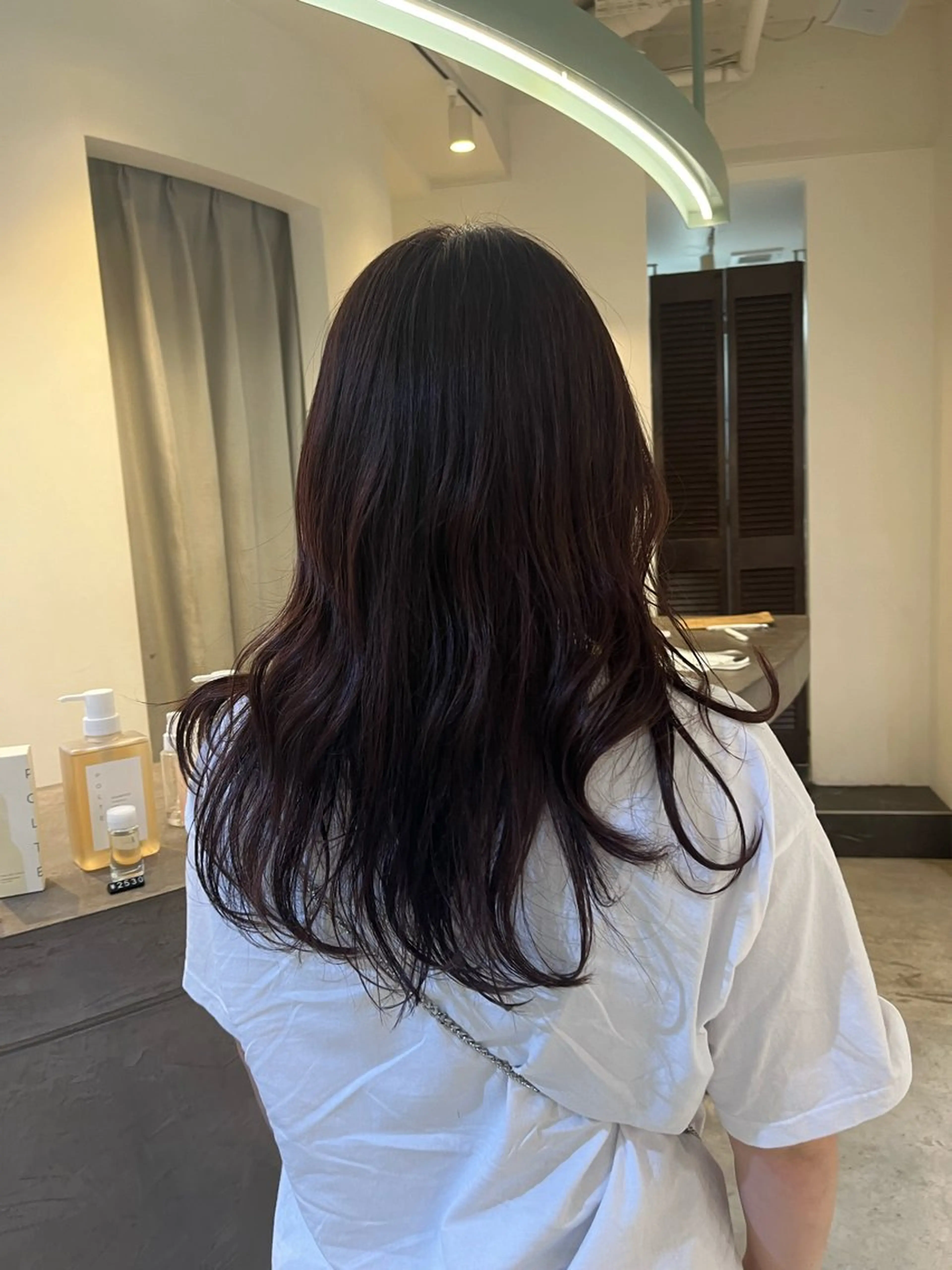 セミロング カラー 鷲田 晴輝のヘアスタイル