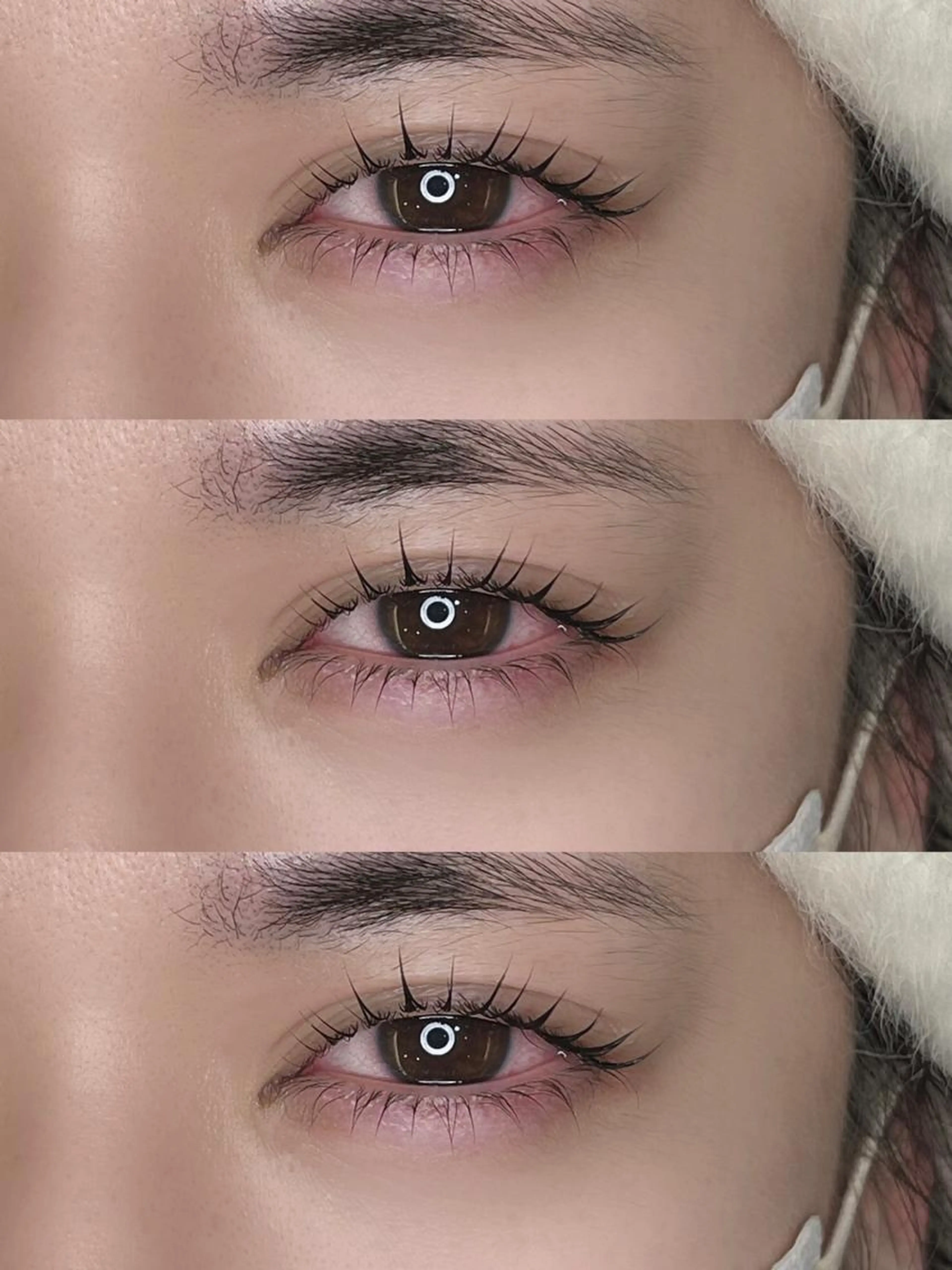 ミニモ限定価格‼️束感まつ毛パーマ上下👀🩵+コーティング剤付き✨の写真